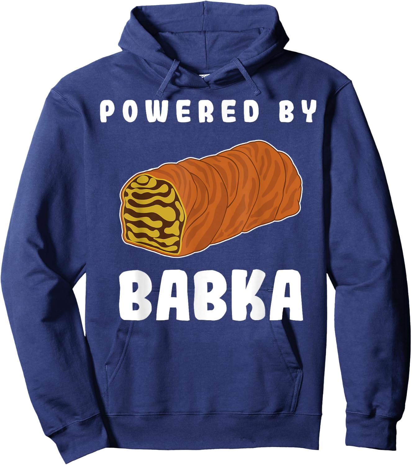 Polish Cake Powered By Babka Hoodie - Hoodie | Navy