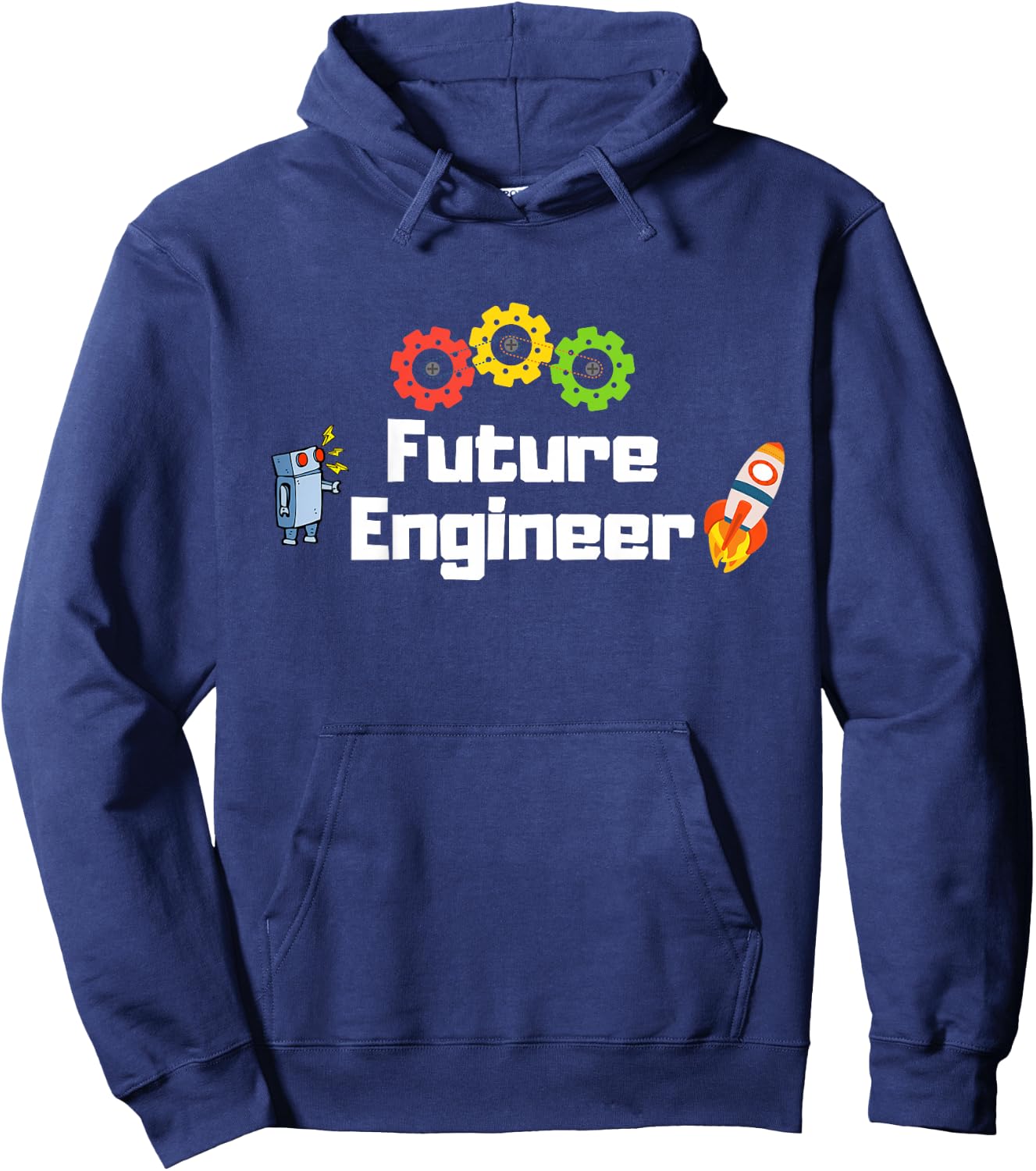 Future Engineer – STEM Gift Kids & Toddlers Hoodie - Hoodie | Navy