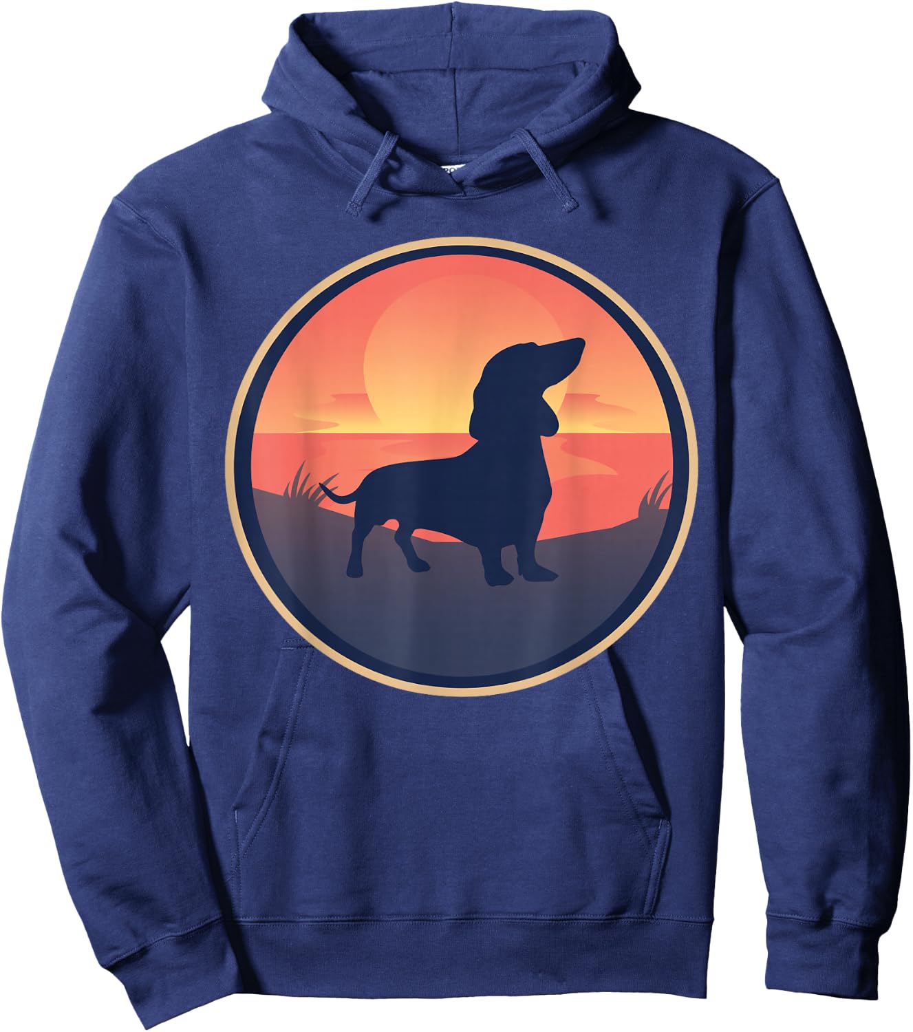 Dachshund Dachshund Teckel Hoodie - Hoodie | Navy