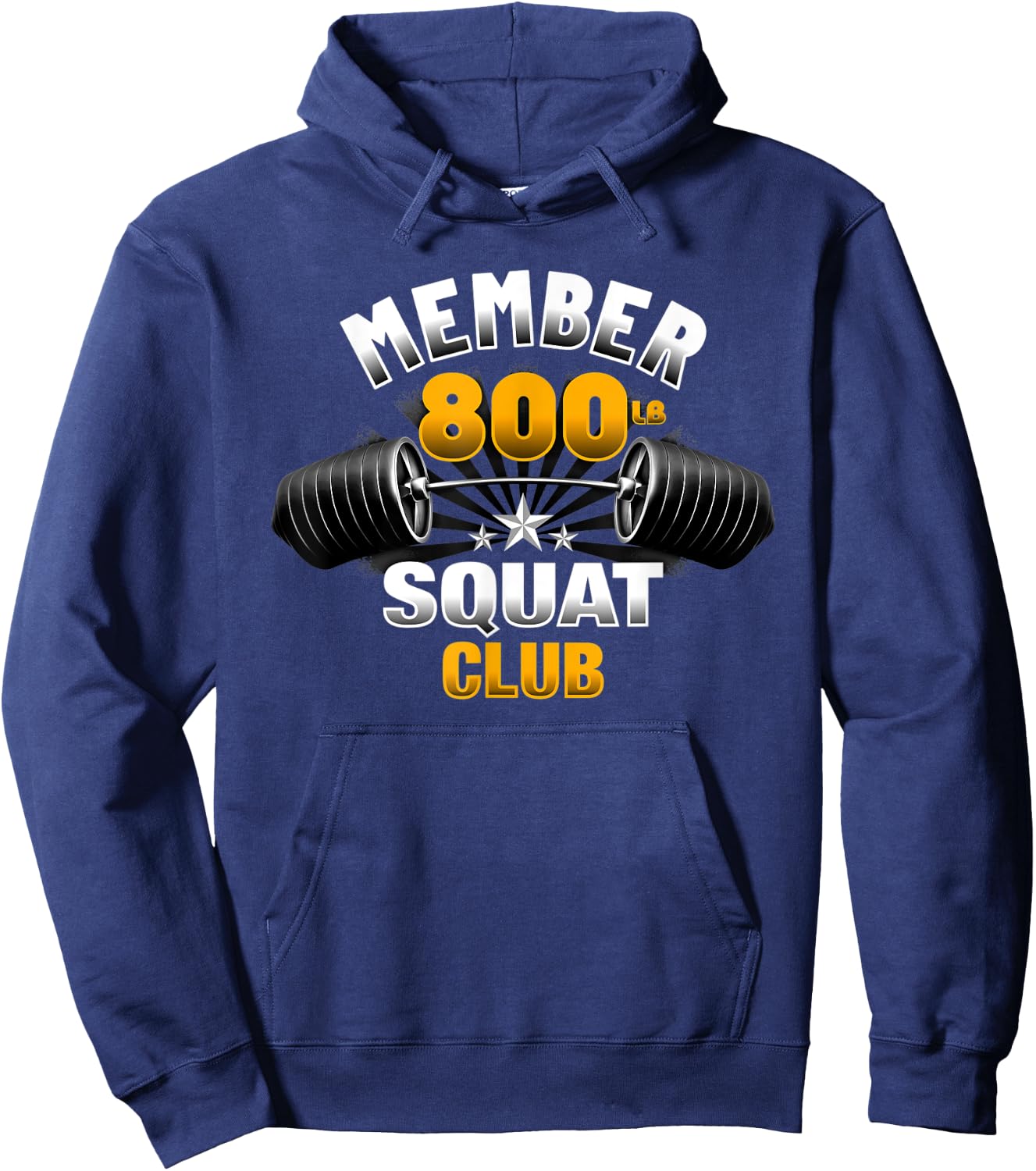 800 Pound Squat Club Hoodie - Hoodie | Navy
