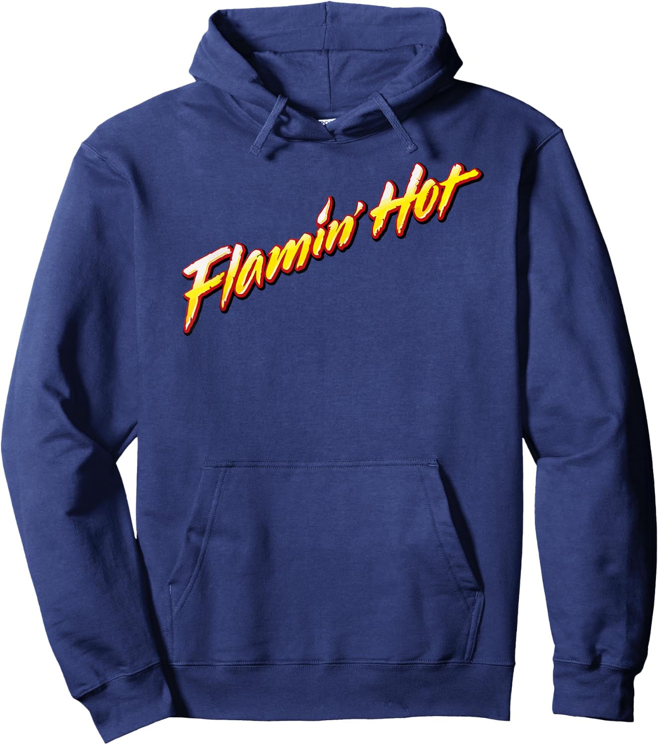 Flamin' Hot Logo Hoodie - Hoodie | Navy