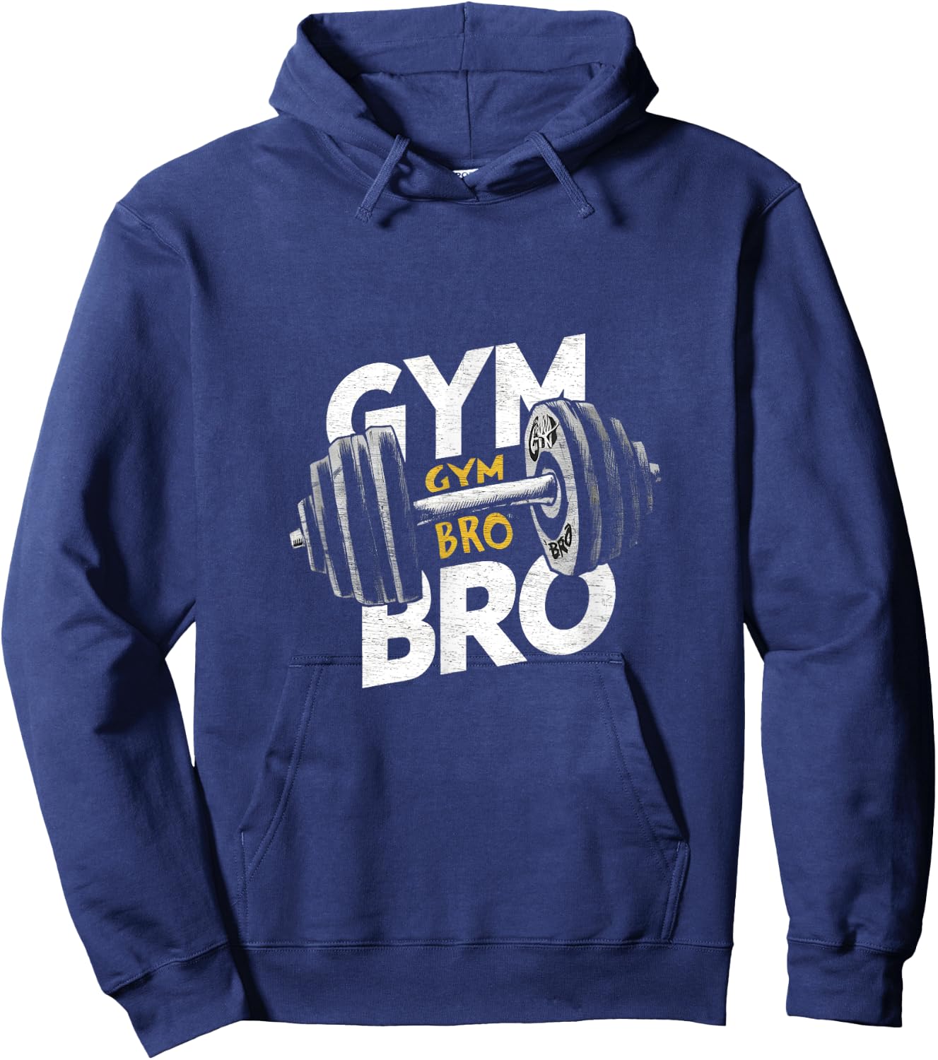 Gymbro Gym Fitness Gym Bro Hoodie - Hoodie | Navy