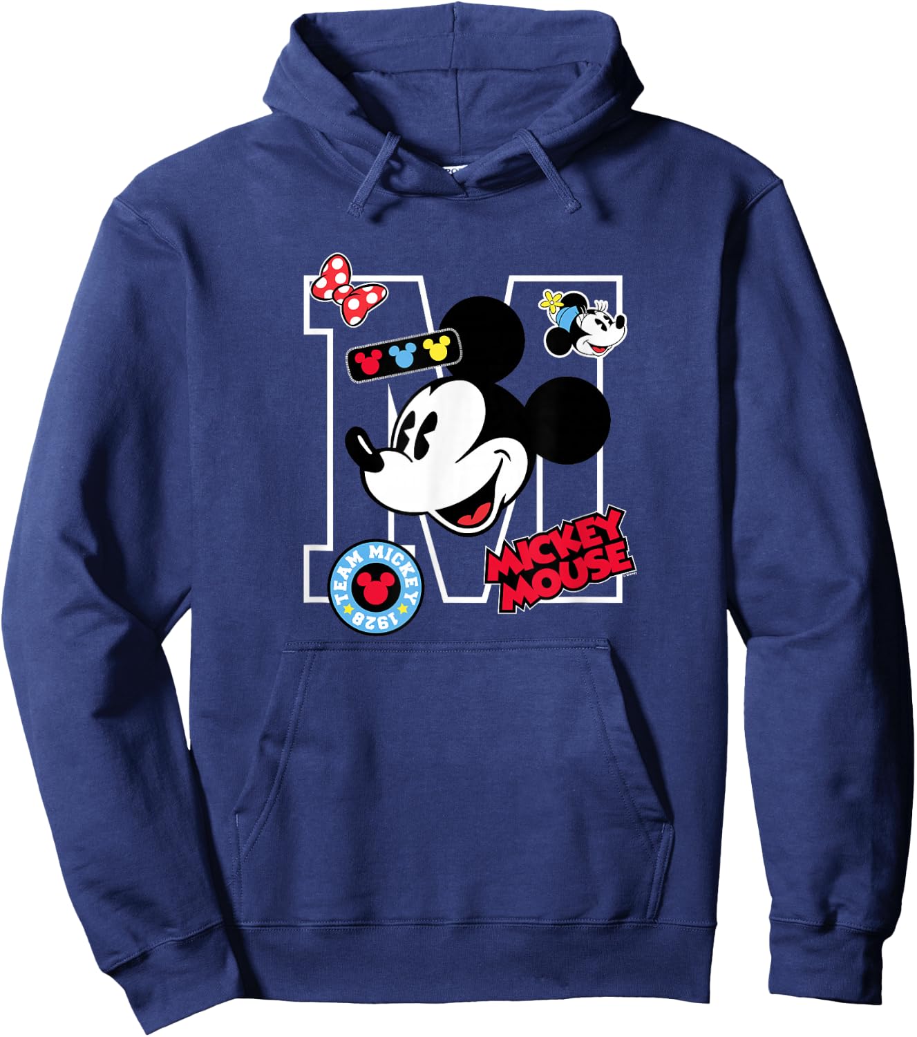 Disney - Mickey Big M Mickey Mouse Hoodie - Hoodie | Navy