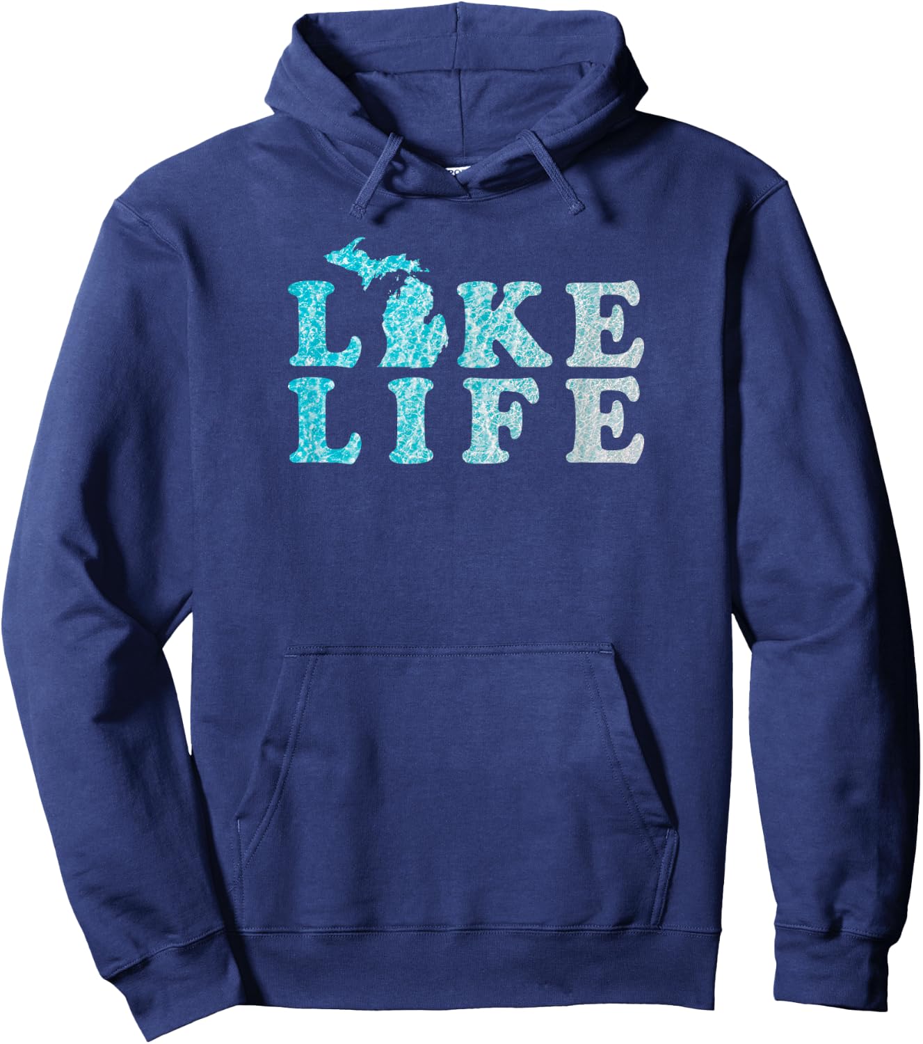 Michigan Lake Life in the Great Lakes Hoodie - Hoodie | Navy