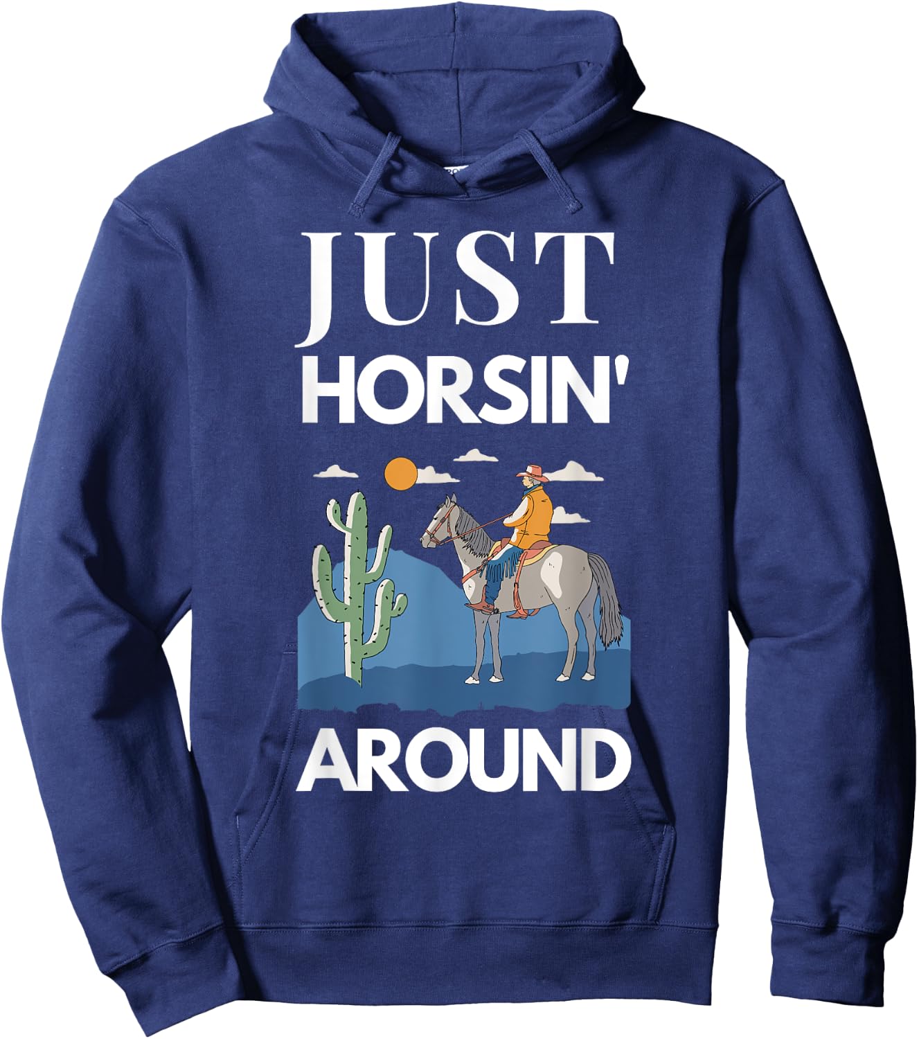 Hobby Horse Just horsin' around - Fun Hoodie - Hoodie | Navy