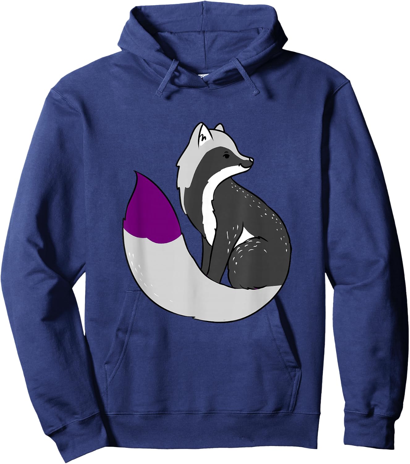 Demisexual Fox Demisexual Pride Hoodie - Hoodie | Navy