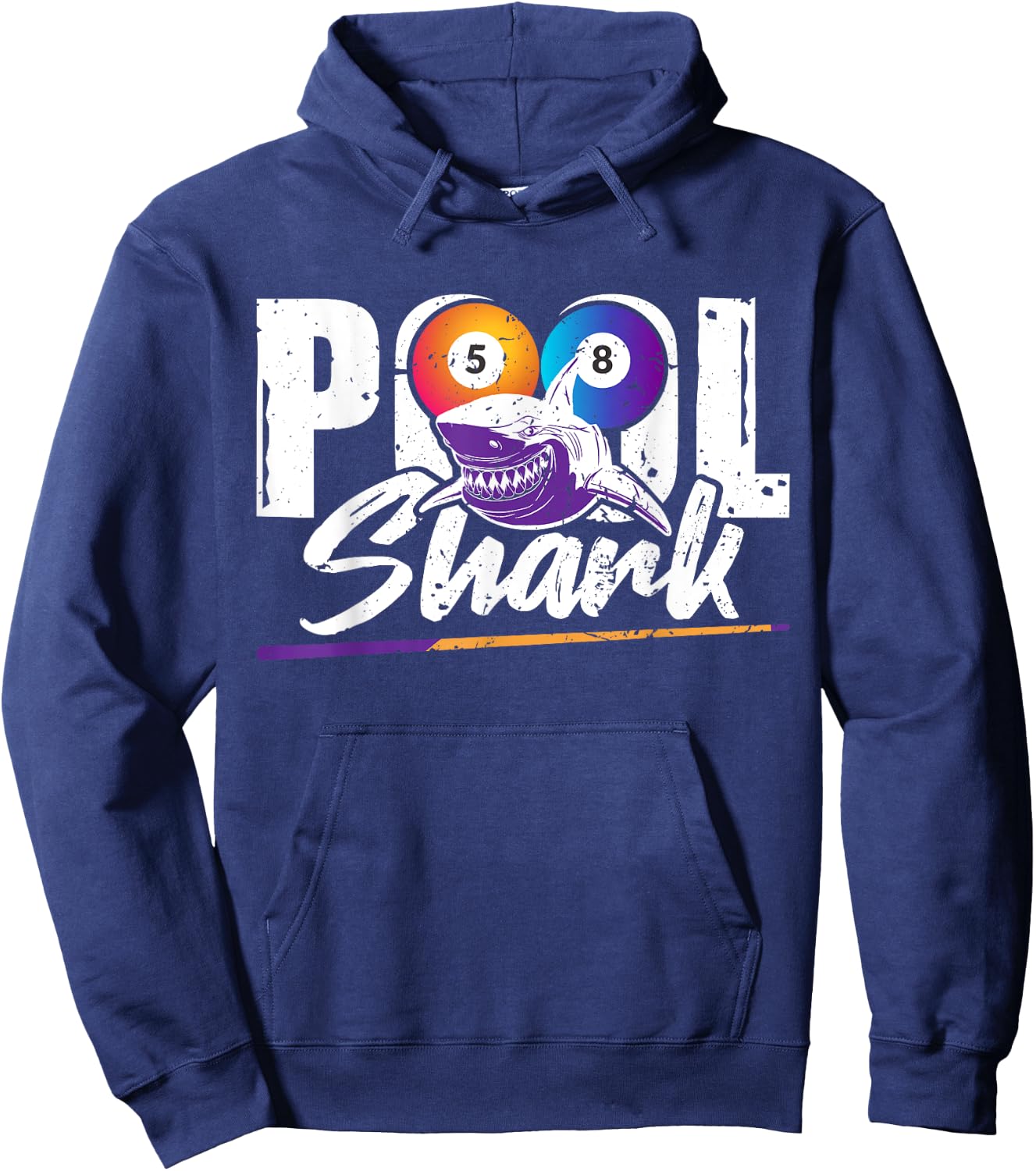 Pool shark – 8-ball pool Billiards Hoodie - Hoodie | Navy