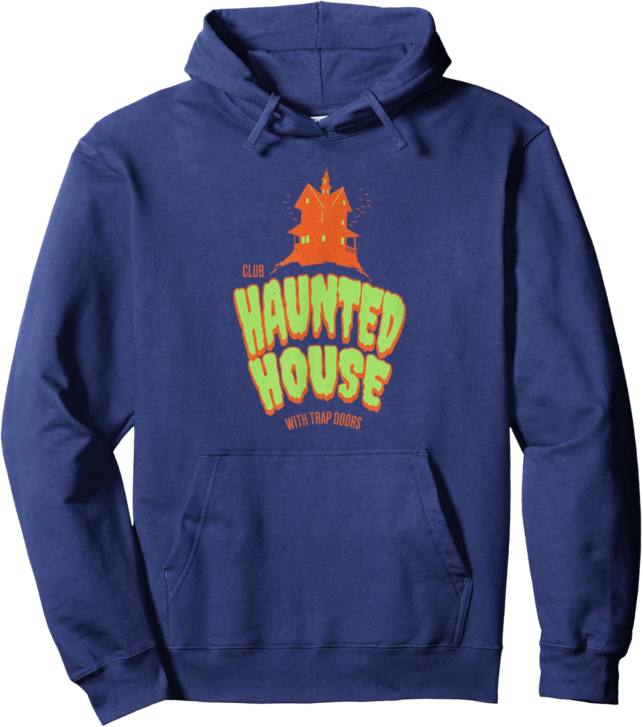 Club Haunted House - I think you should leave Hoodie - Hoodie | Navy