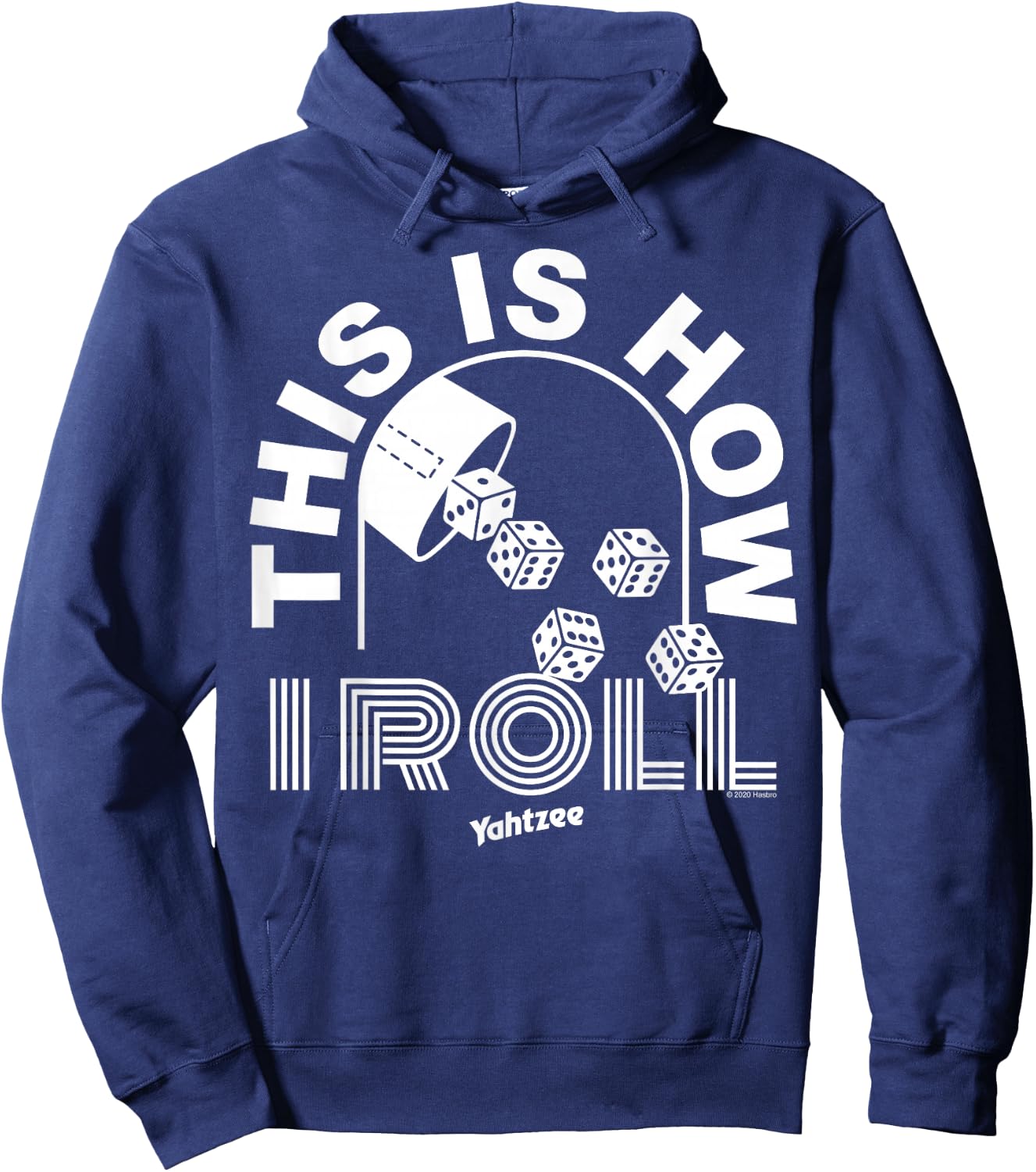 Yahtzee This Is How I Roll Hoodie - Hoodie | Navy