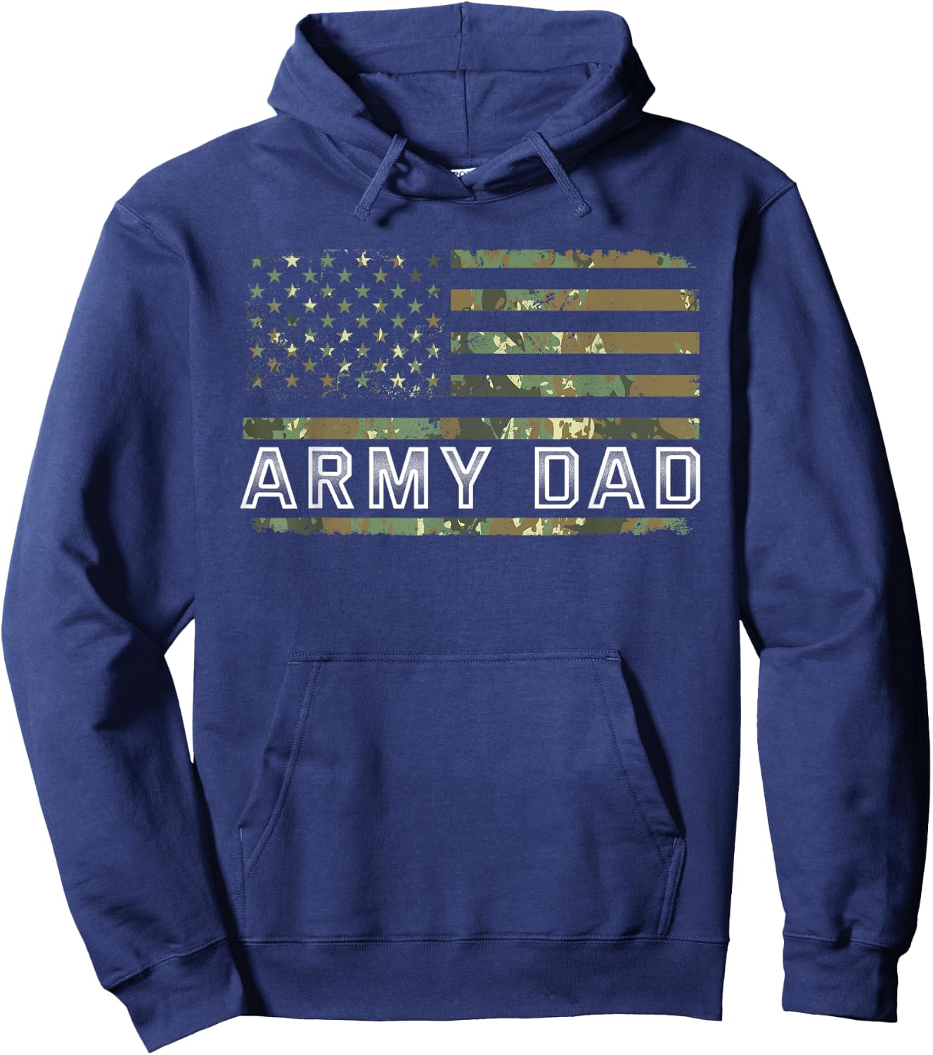 Army Dad Fathers Day Hoodie - Hoodie | Navy