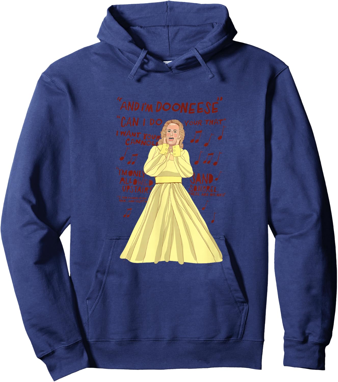 Saturday Night Live Dooneese Hilarious Hoodie - Hoodie | Navy