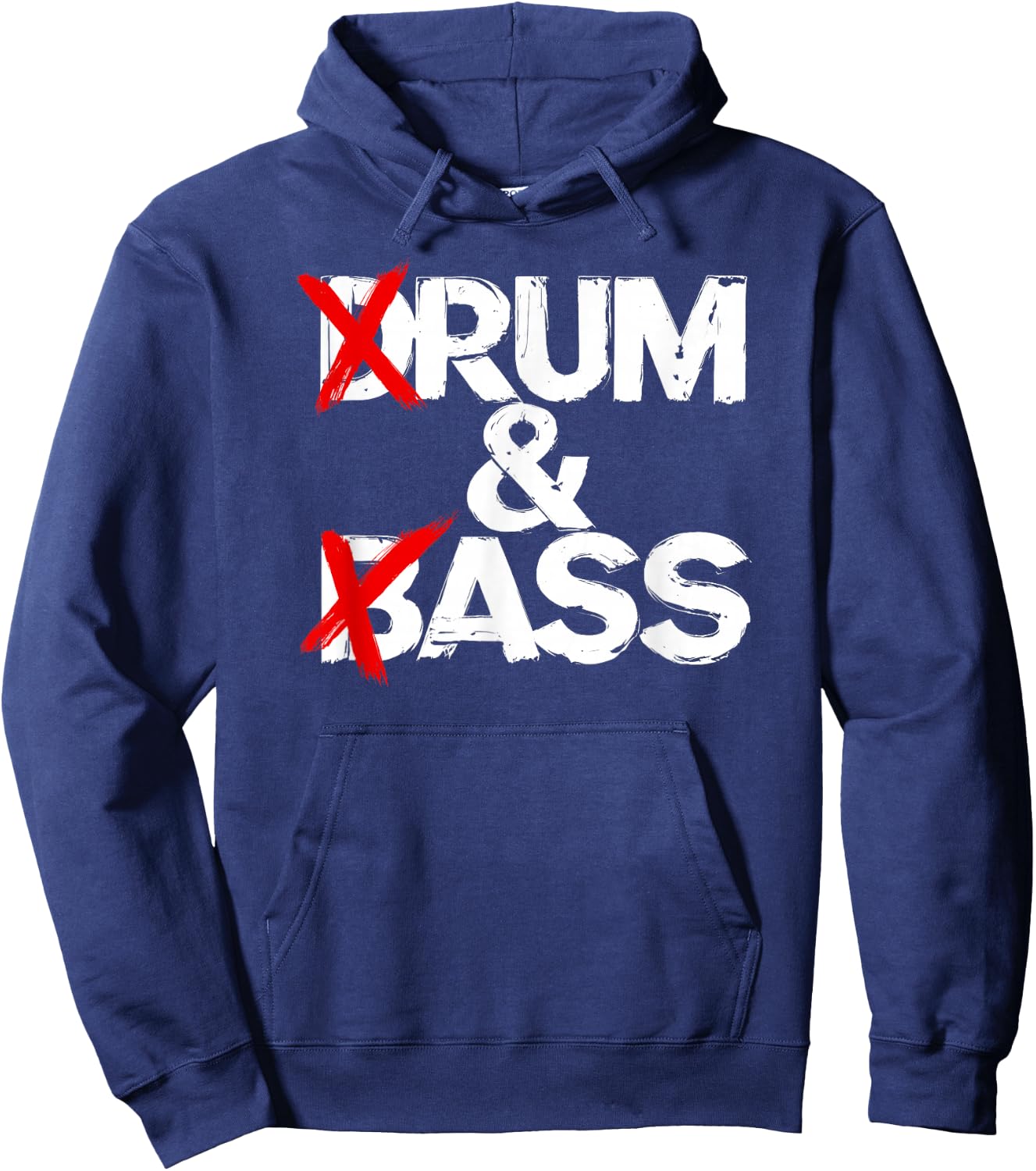 Drum And Bass Rum & Ass Hoodie - Hoodie | Navy