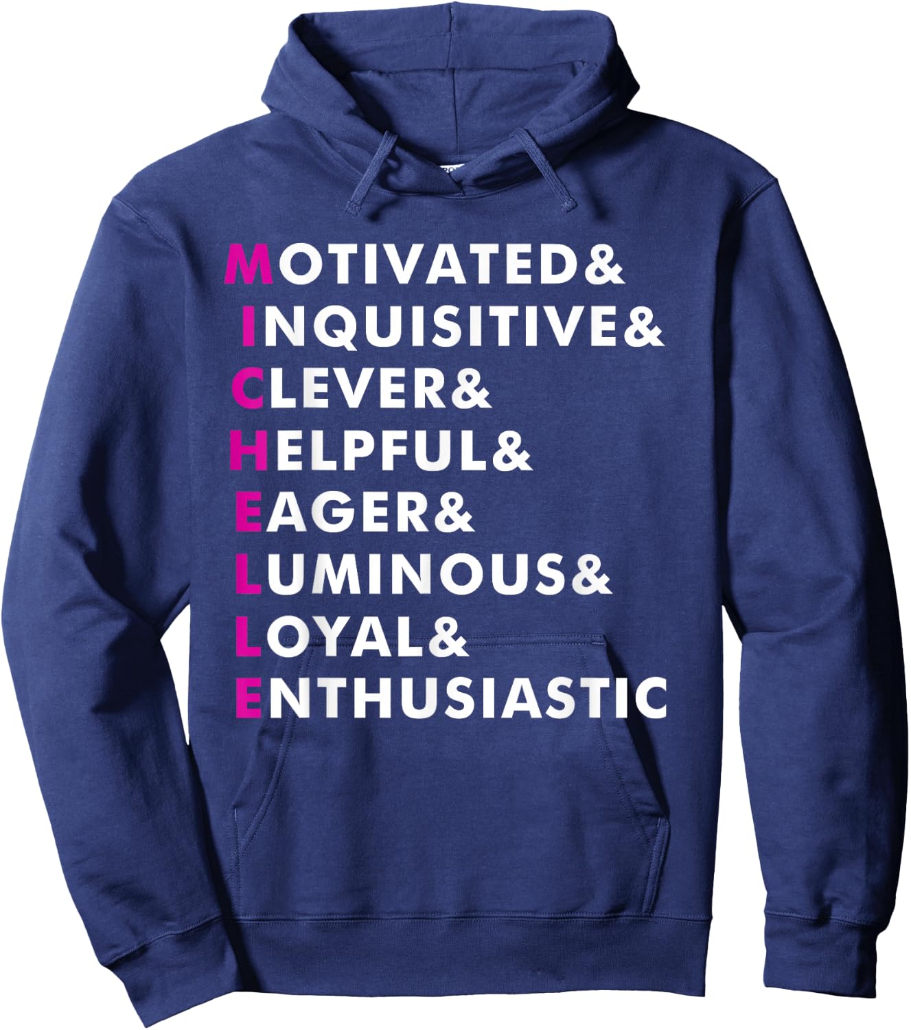 Michelle Name Shirt Personalized Gift Hoodie - Hoodie | Navy