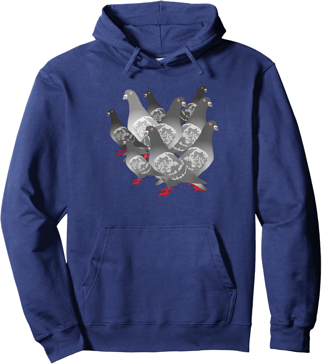 Flock Of Pigeon Breeder Pigeon Racing Gift Hoodie - Hoodie | Navy