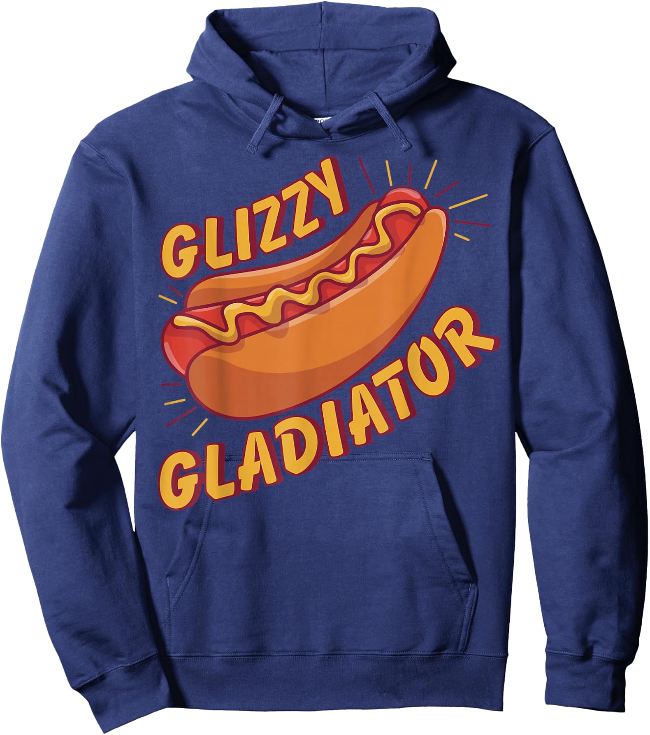 Glizzy Gladiator Hoodie - Hoodie | Navy