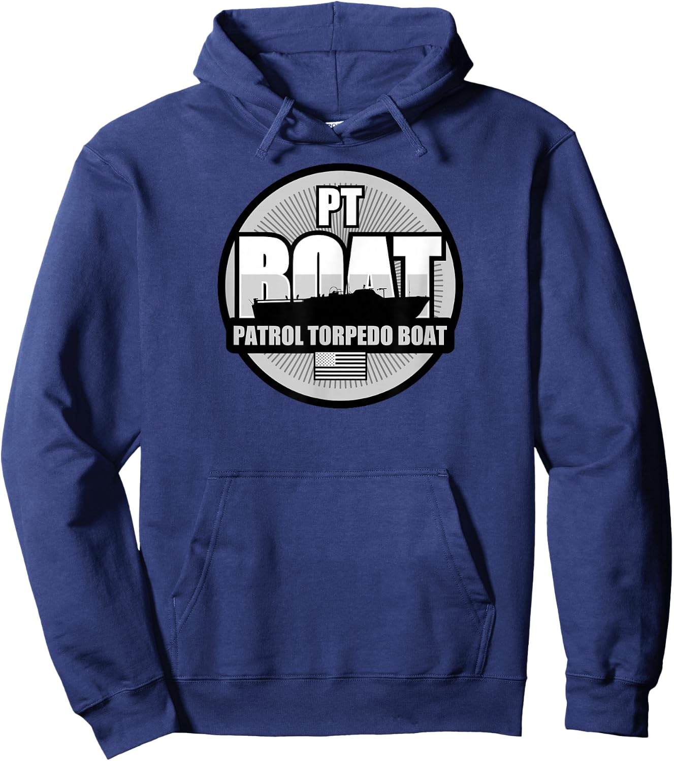 WW2 PT Boat Hoodie - Hoodie | Navy