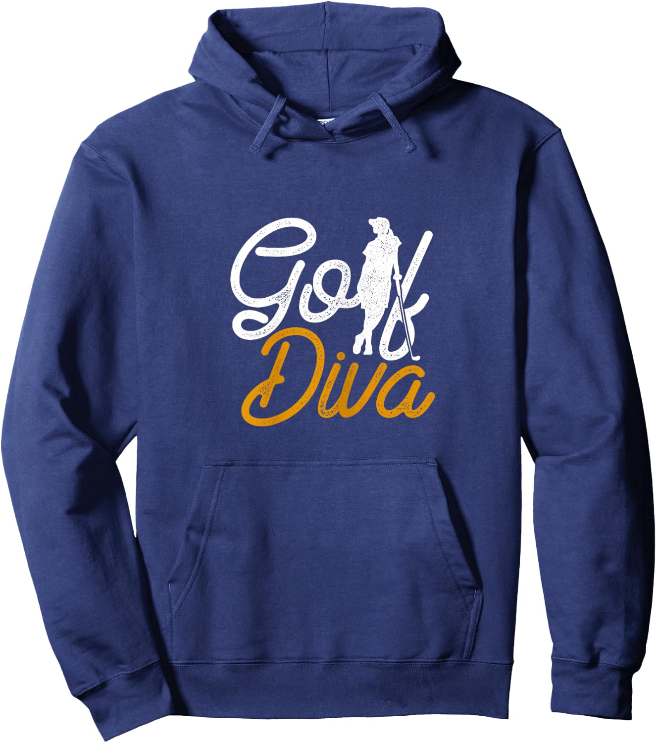 Golf Diva Girl Golfer Hoodie - Hoodie | Navy
