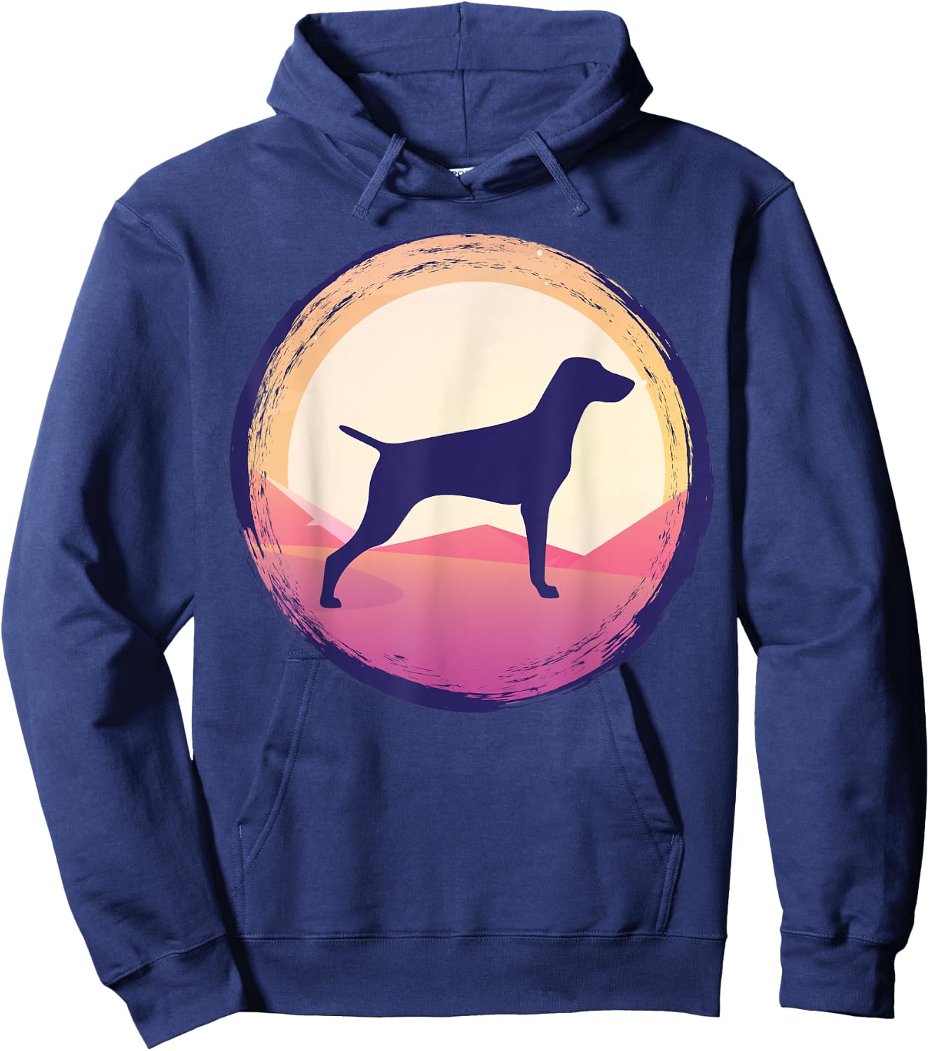 Weimaraner Dog Breed Hoodie - Hoodie | Navy