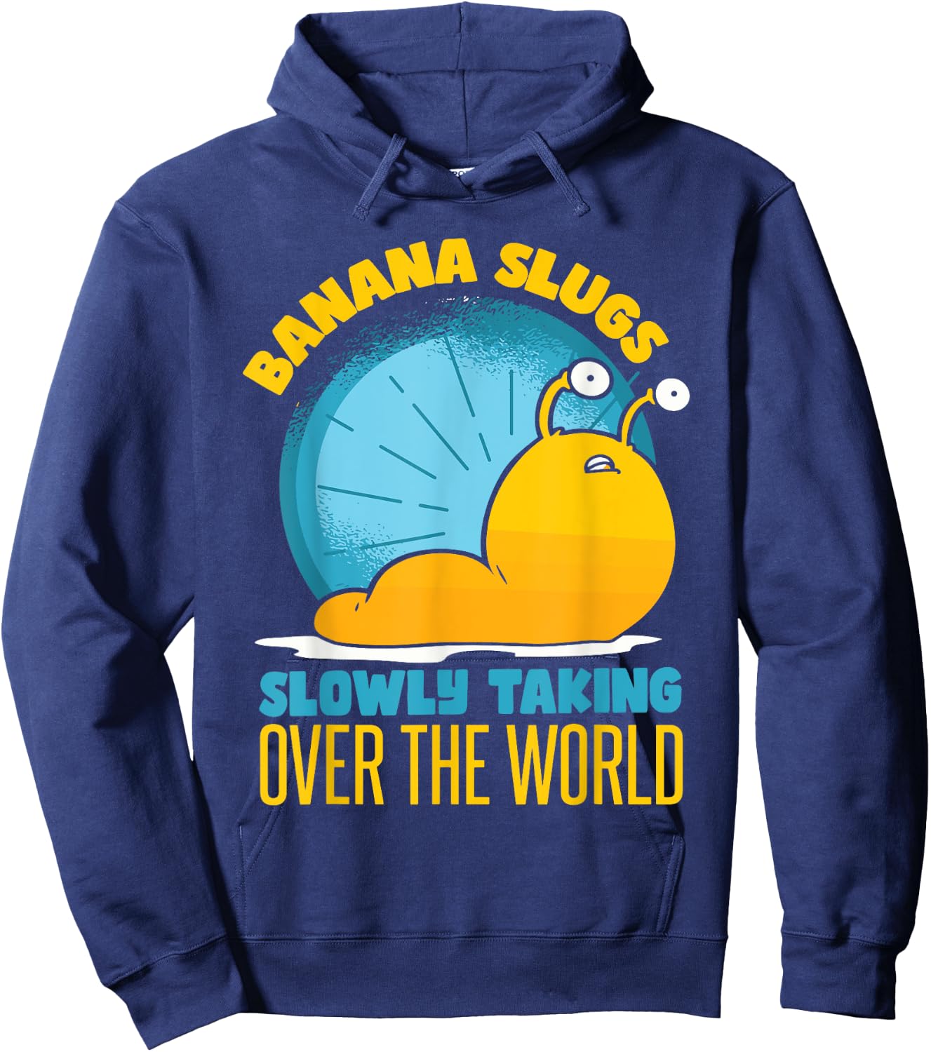 Banana Slug Boys Kids Toddler Hoodie - Hoodie | Navy