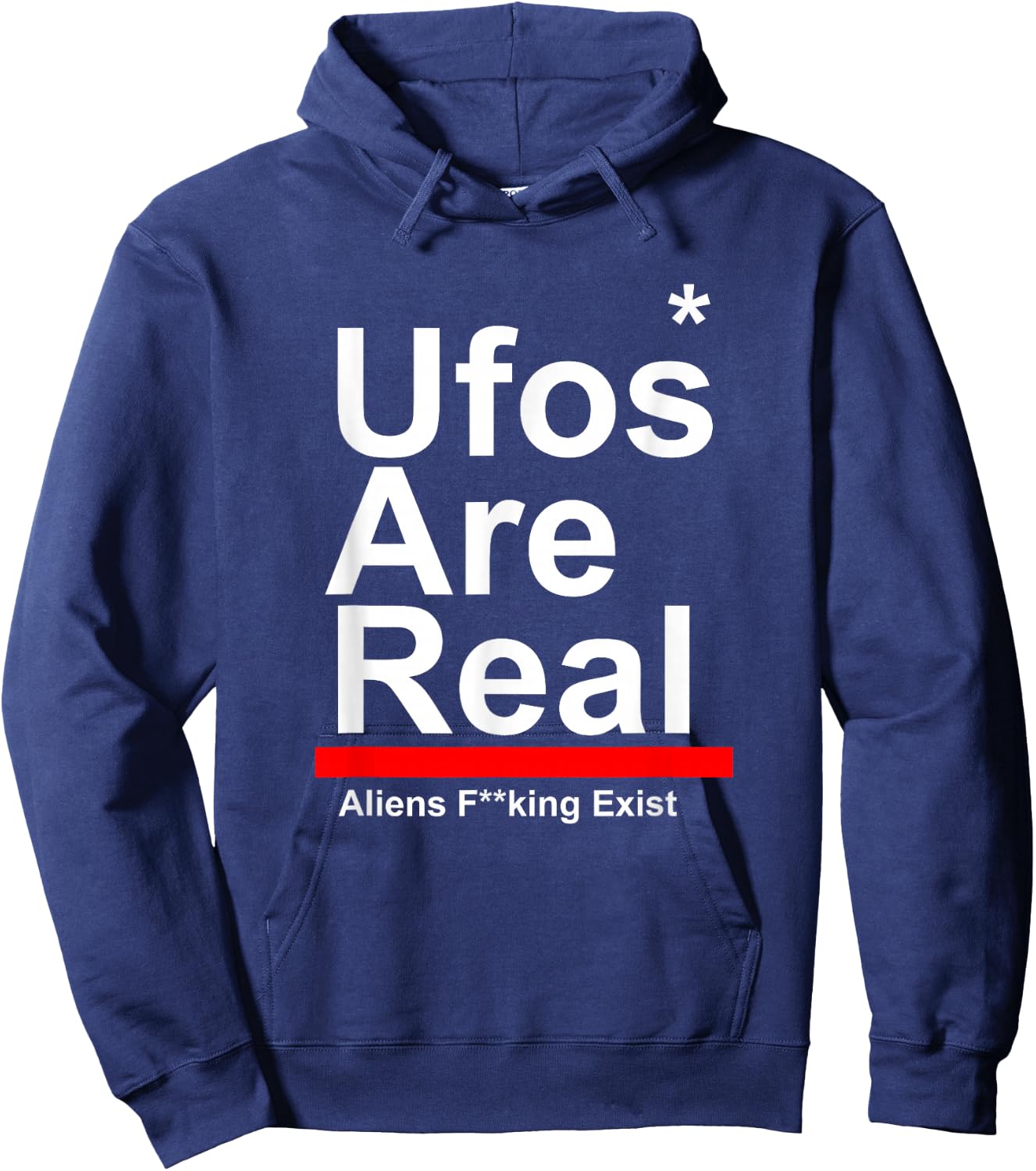 Ufos Are Real Aliens F Exist Hoodie - Hoodie | Navy