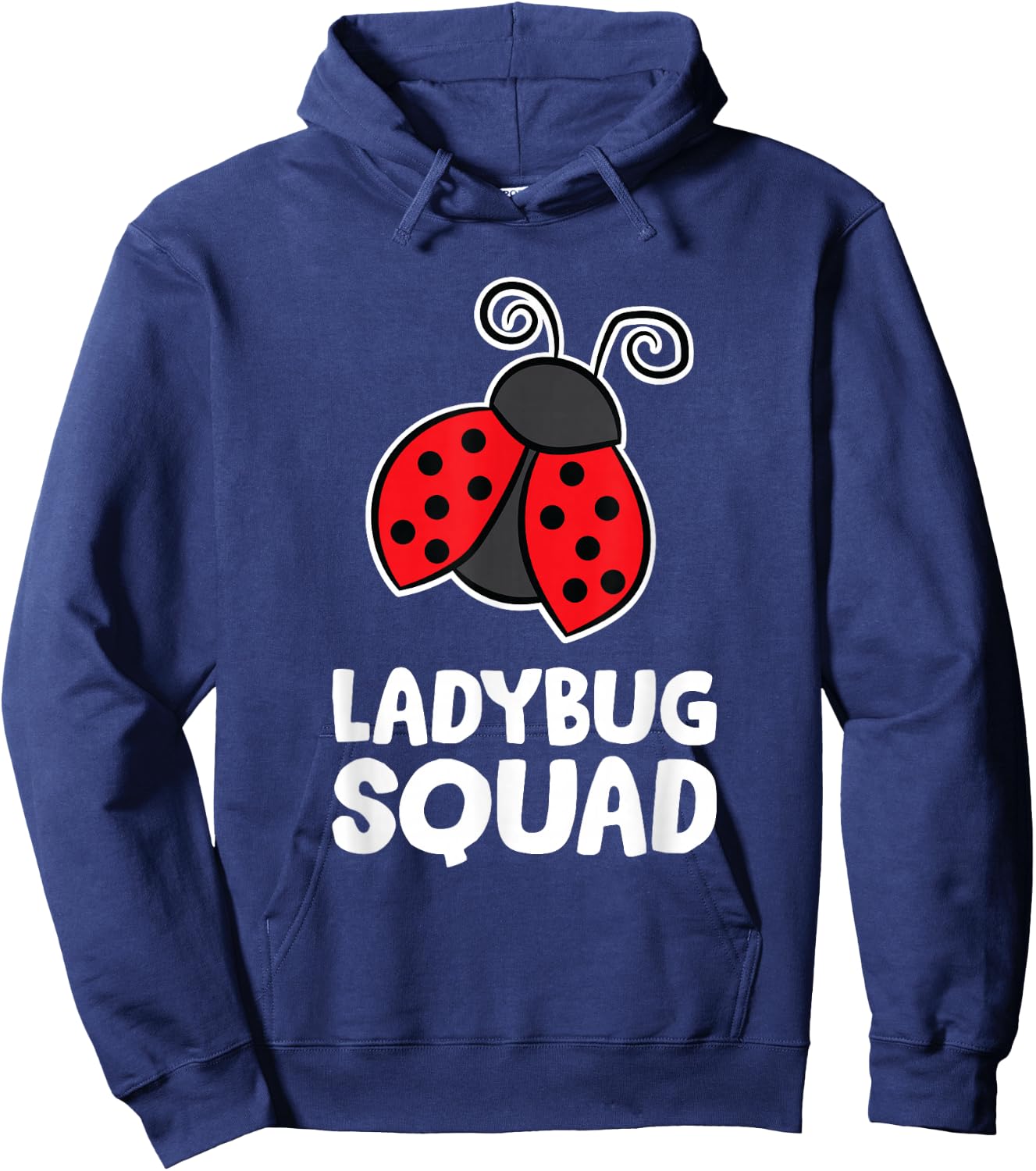 Ladybug Squad Team Ladybugs Hoodie - Hoodie | Navy