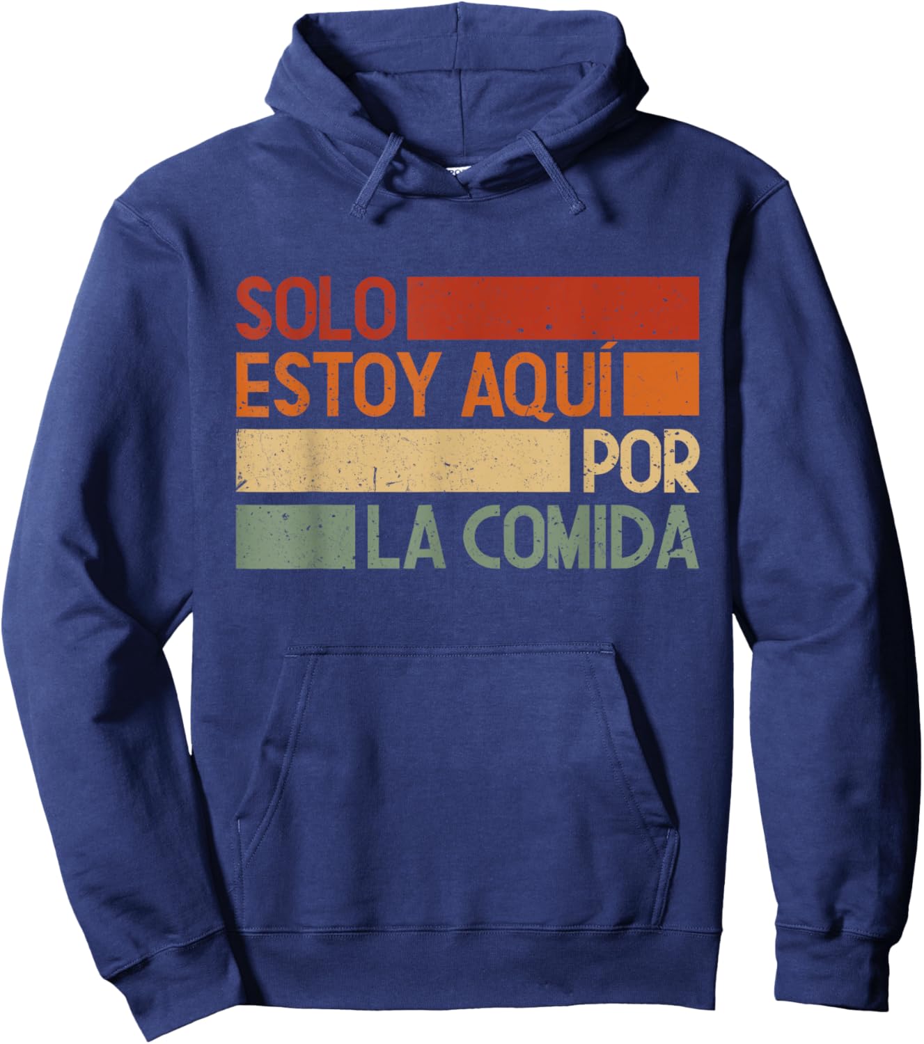 Solo estoy aquí por la comida Hoodie - Hoodie | Navy