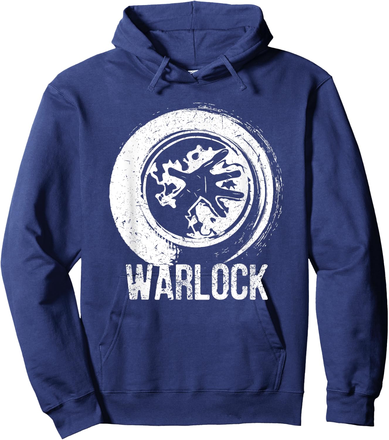 Wow Warlock Gamer Hoodie - Hoodie | Navy