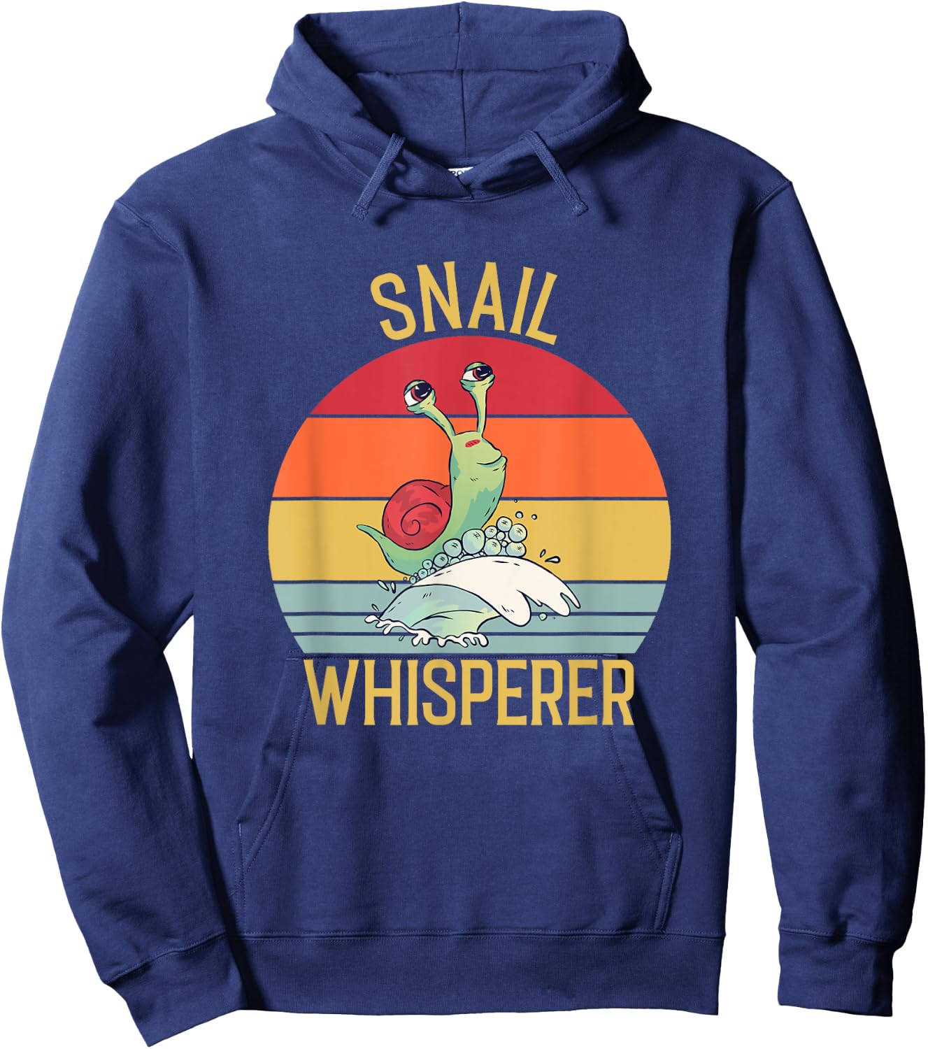 Snail Whisperer Hoodie - Hoodie | Navy