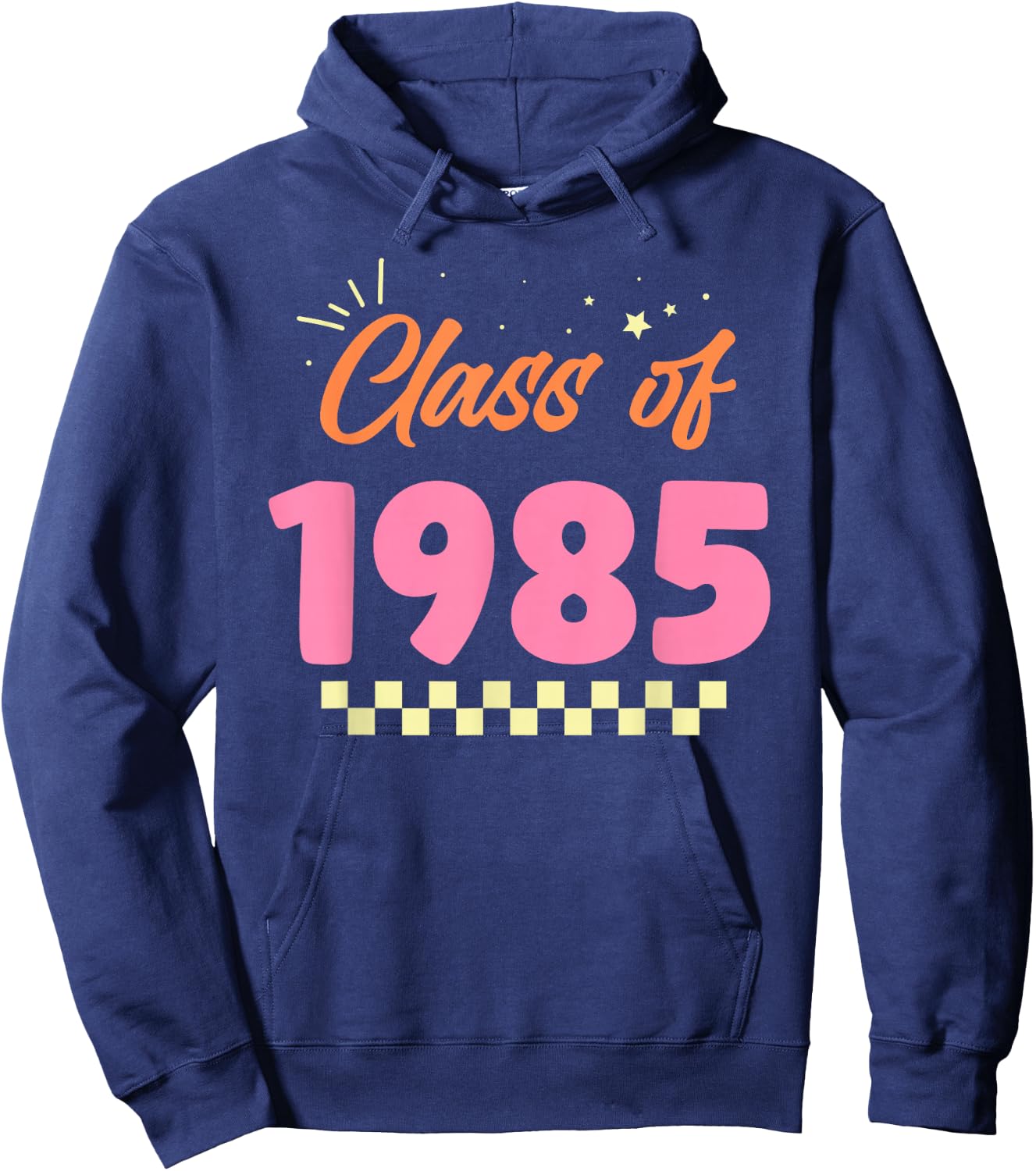 Class of 1985 School Graduation Meetup Reunion Hoodie - Hoodie | Navy
