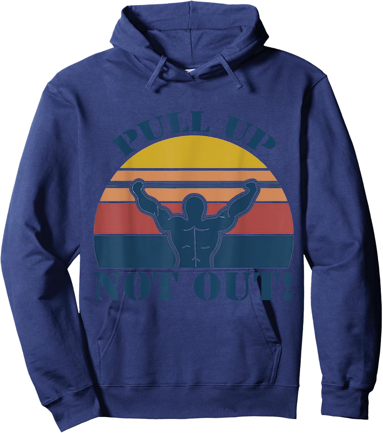Do not pull out pull-ups weightlifting Hoodie - Hoodie | Navy