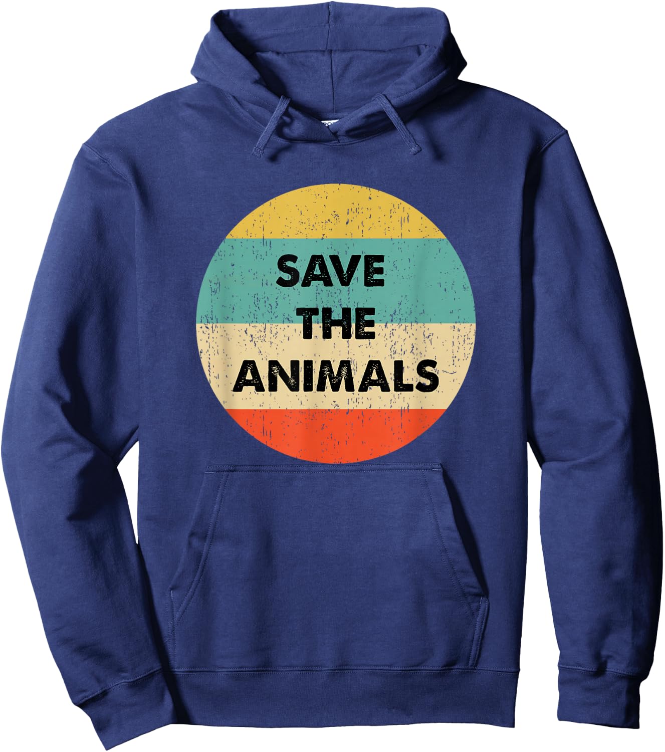 Save The Animals Hoodie - Hoodie | Navy