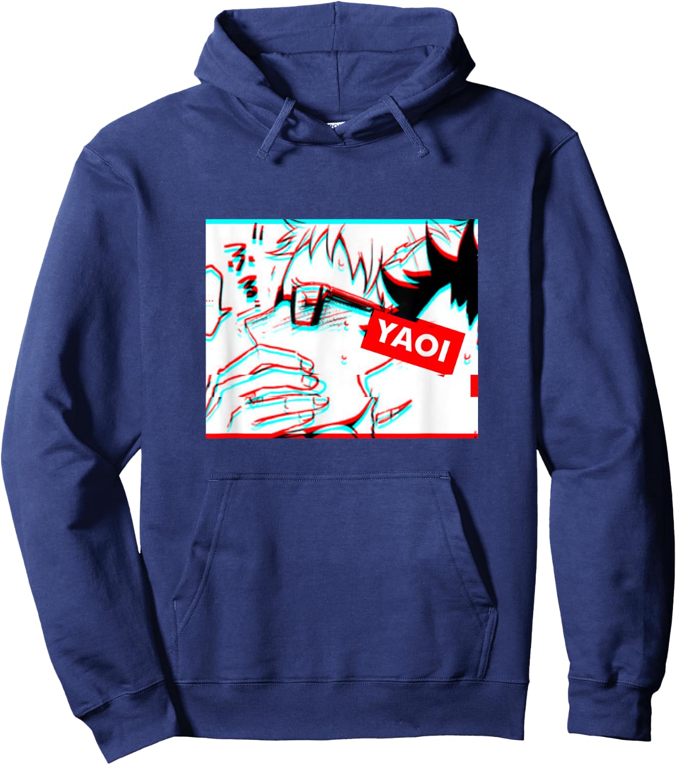 A Secret Lick Yaoi Fugoshi Fan BL Kink Hoodie - Hoodie | Navy