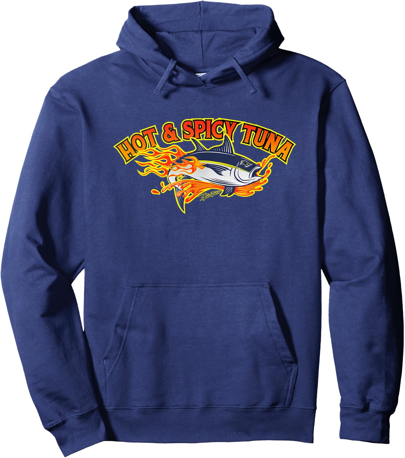 Hot & Spicy Tuna Hoodie - Hoodie | Navy