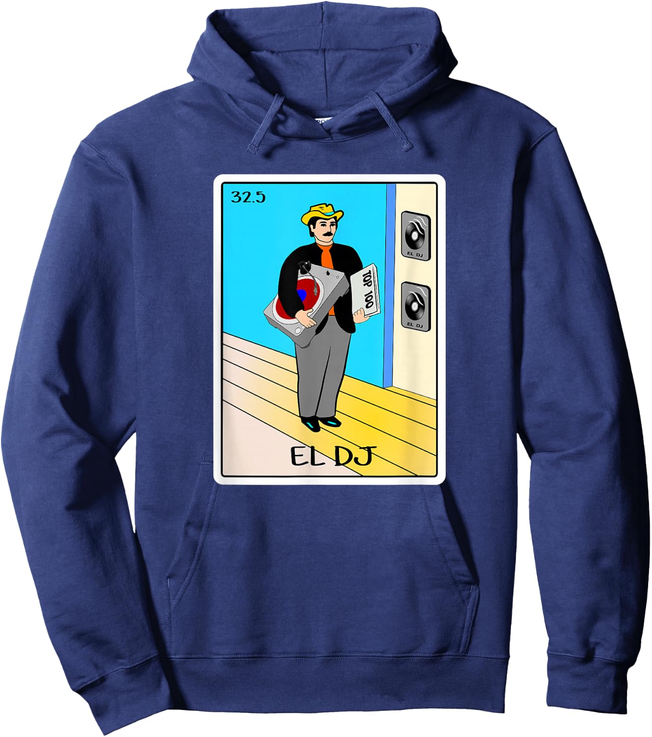El DJ Hoodie - Hoodie | Navy