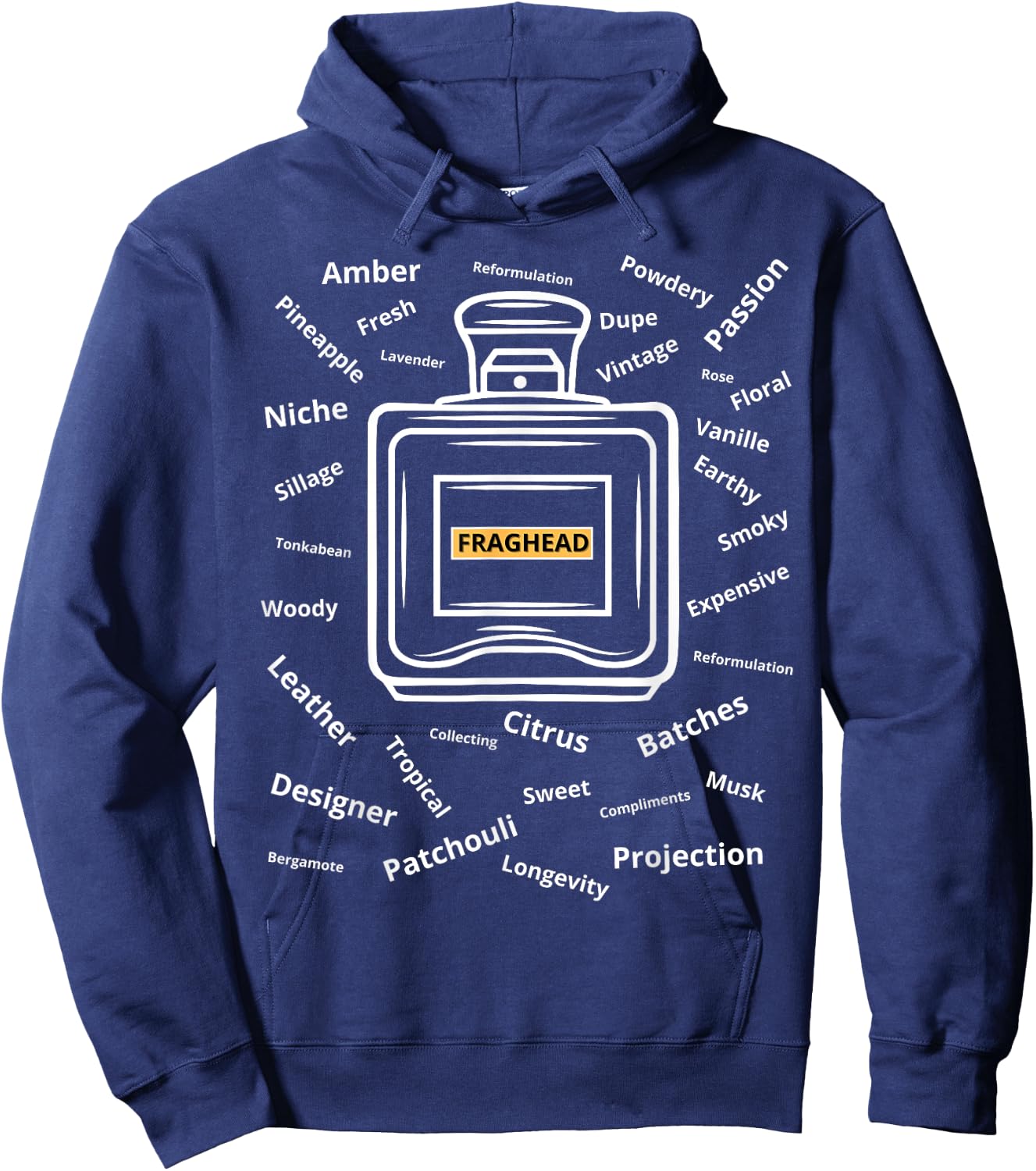 Fraghead Fragrances Perfume Collector Hoodie - Hoodie | Navy