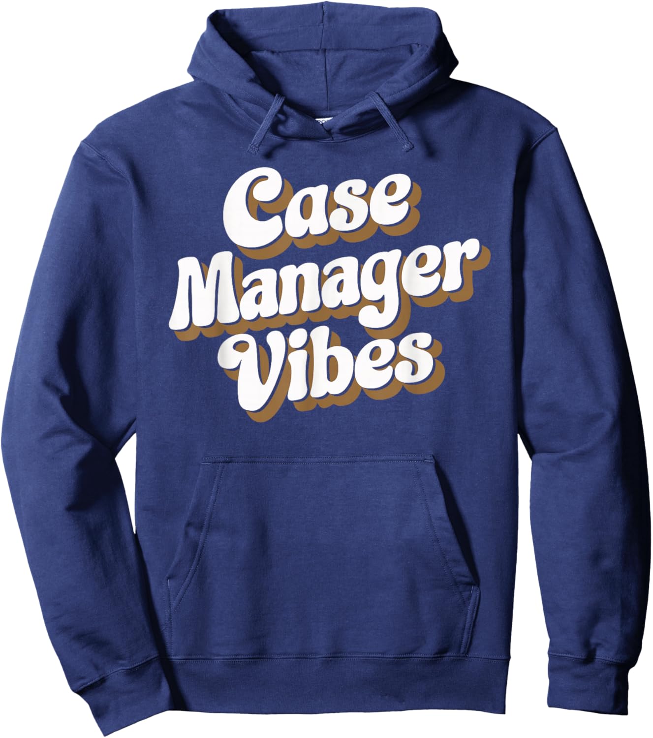 Case Manager Vibes Hoodie - Hoodie | Navy