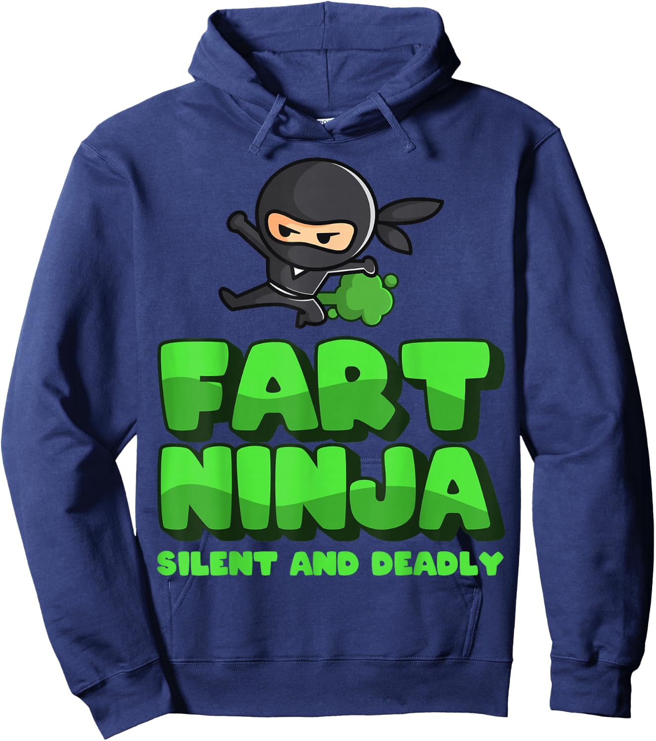 Funny Fart - birthday Gift fart ninjas Hoodie - Hoodie | Navy