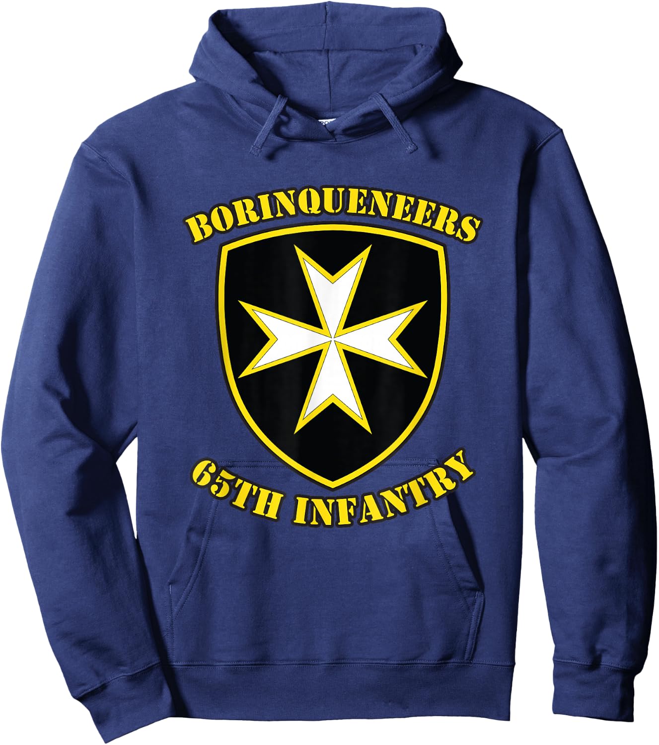 Borinqueneers 65th Infantry Hoodie - Hoodie | Navy
