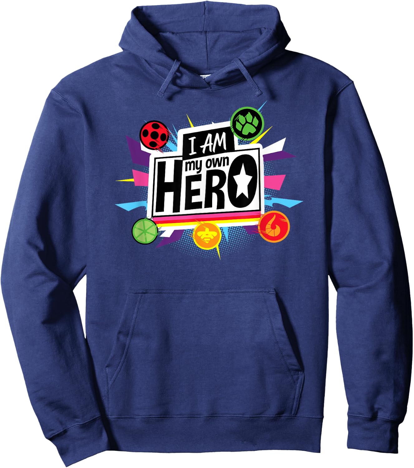 Miraculous Collection My Own Hero Hoodie - Hoodie | Navy