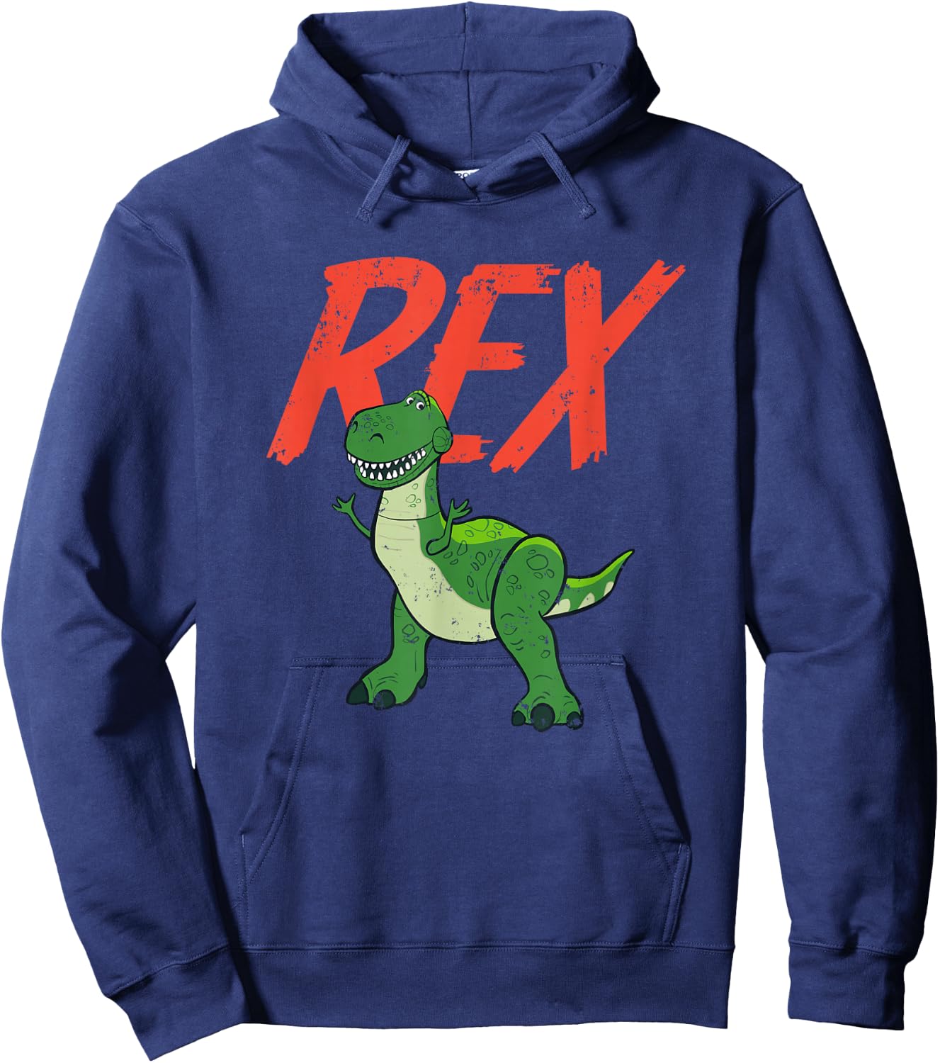 Disney Pixar Toy Story 4 Rex Dinosaur Hoodie - Hoodie | Navy