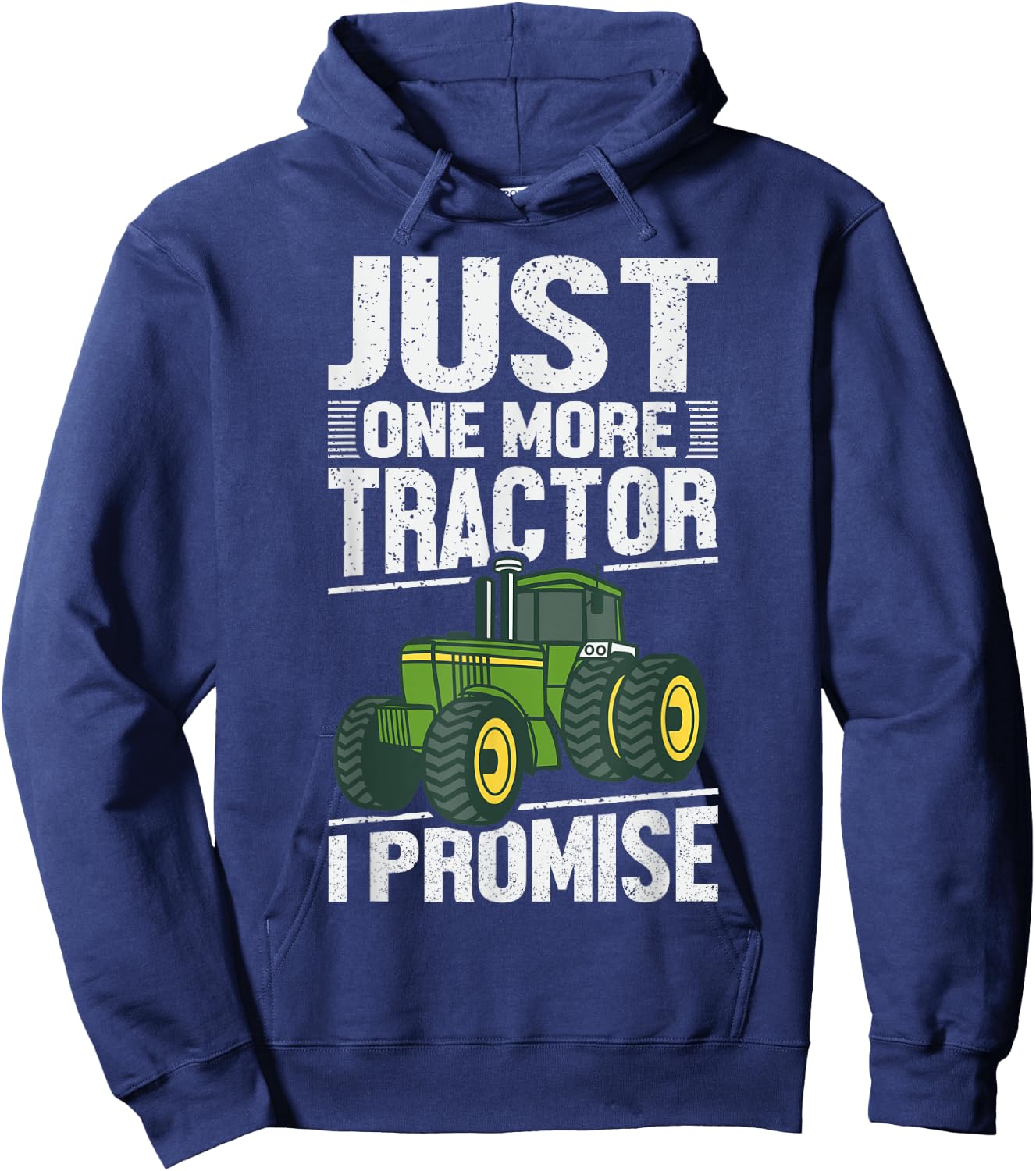 Nur noch ein Traktor I promise funny Gift Hoodie - Hoodie | Navy