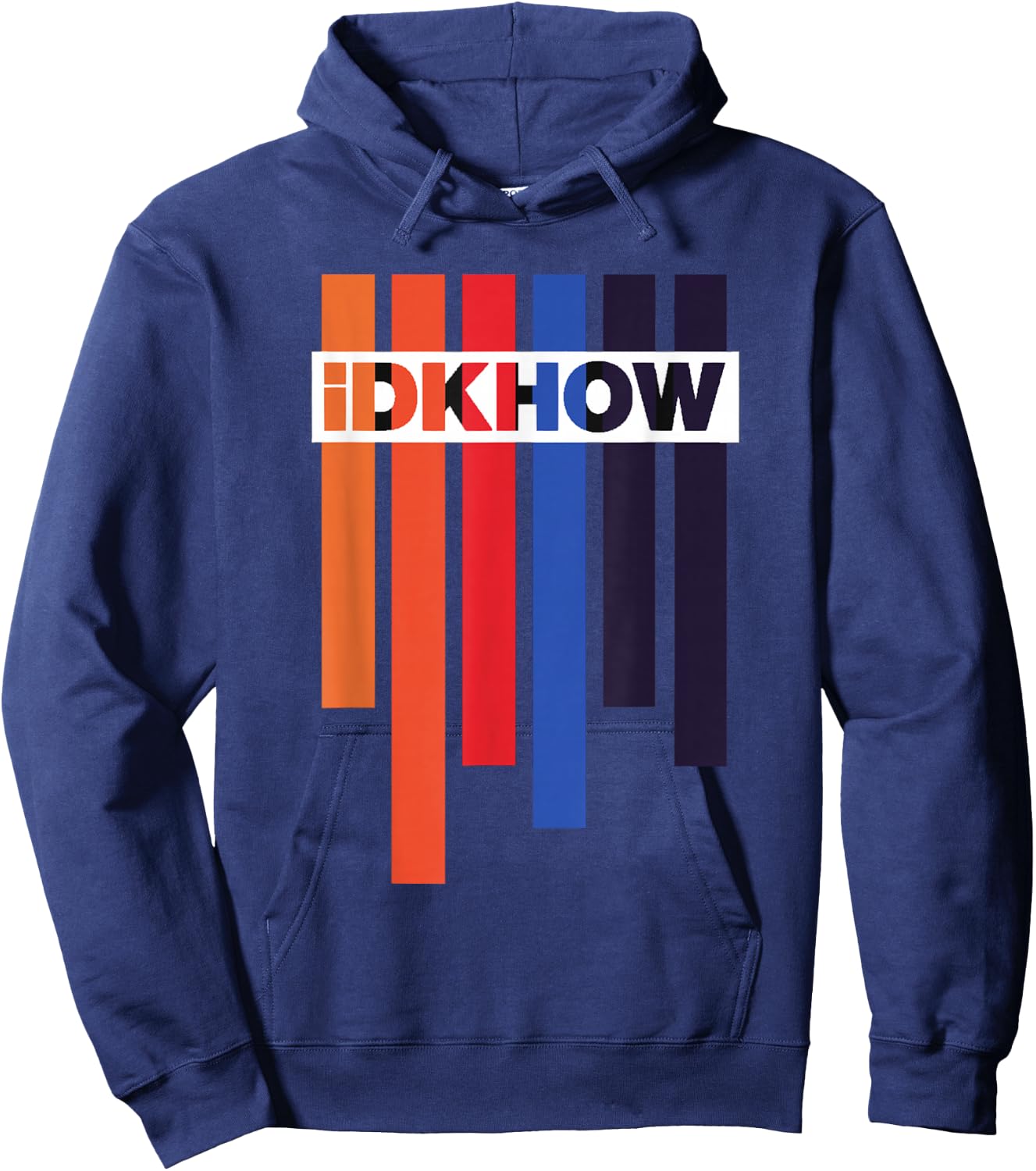 Color iDKHOWs Black Women's Modern Classic Fit Hoodie - Hoodie | Navy
