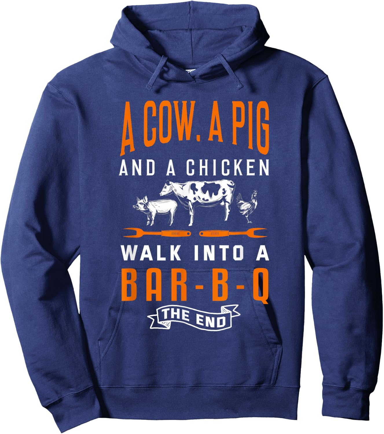Grilling Shirts Funny Master Chef Pitmaster Hoodie - Hoodie | Navy
