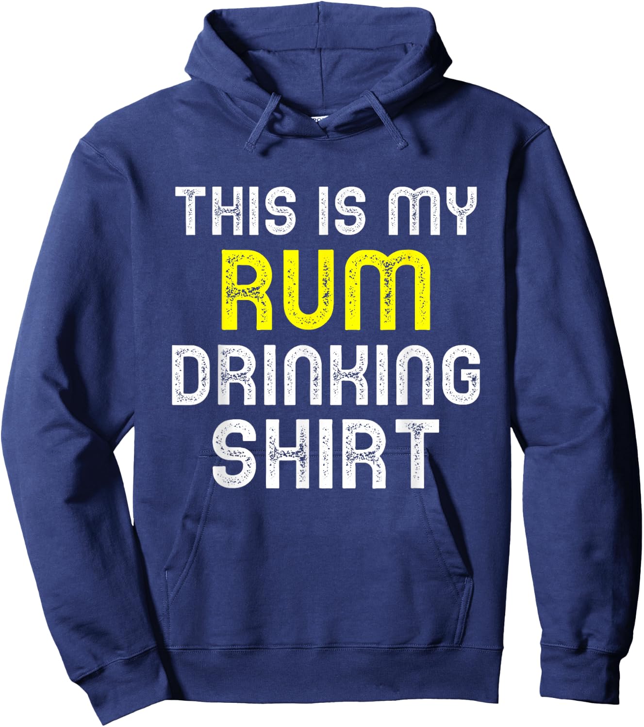This Is My Rum Drinking Cool Lover Gift Hoodie - Hoodie | Navy