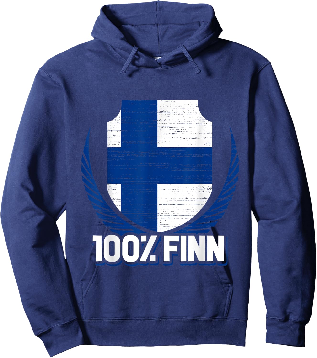 100 % Finn Finland Hoodie - Hoodie | Navy