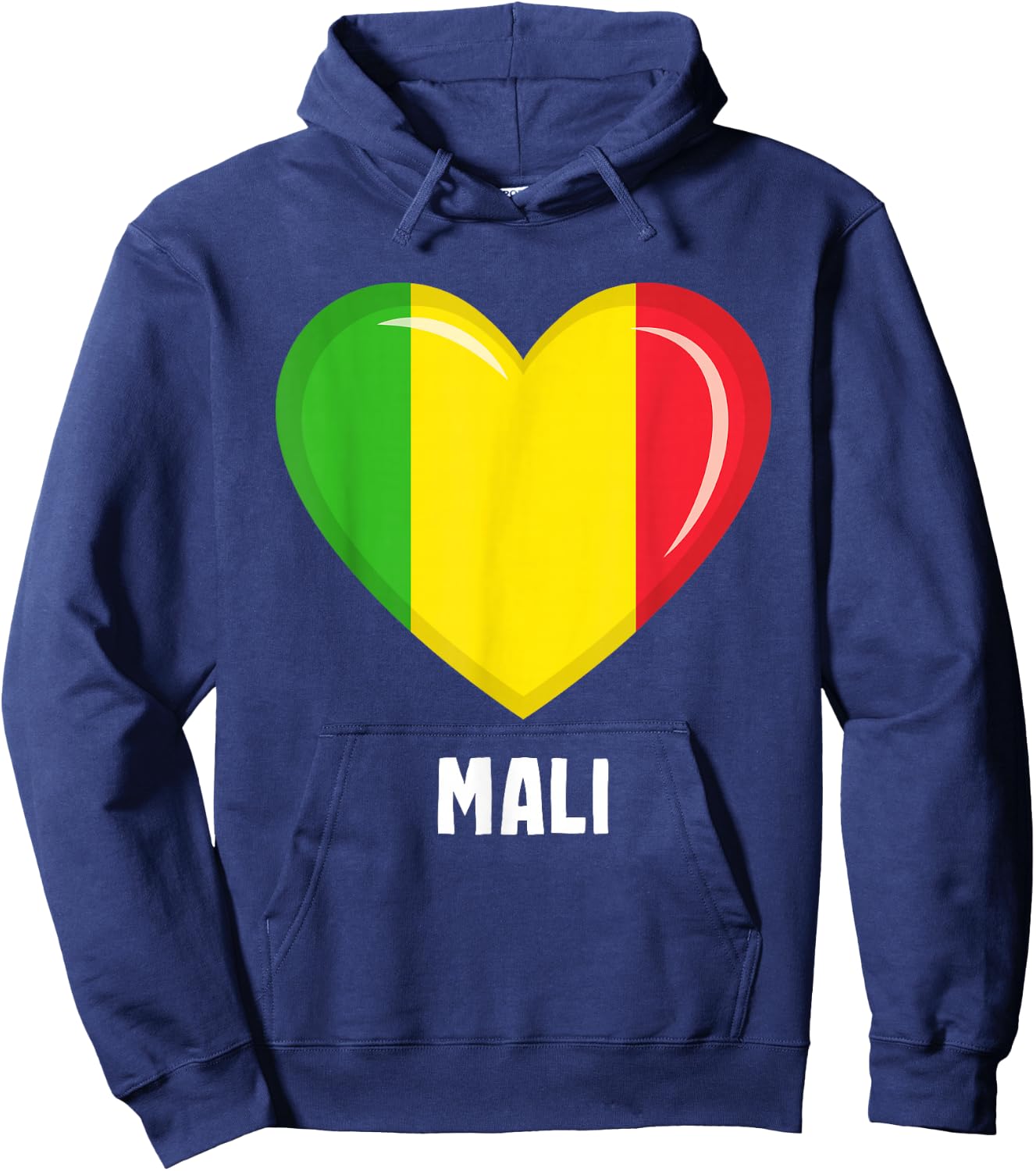 Mali Flag Jersey | Malier Hoodie - Hoodie | Navy