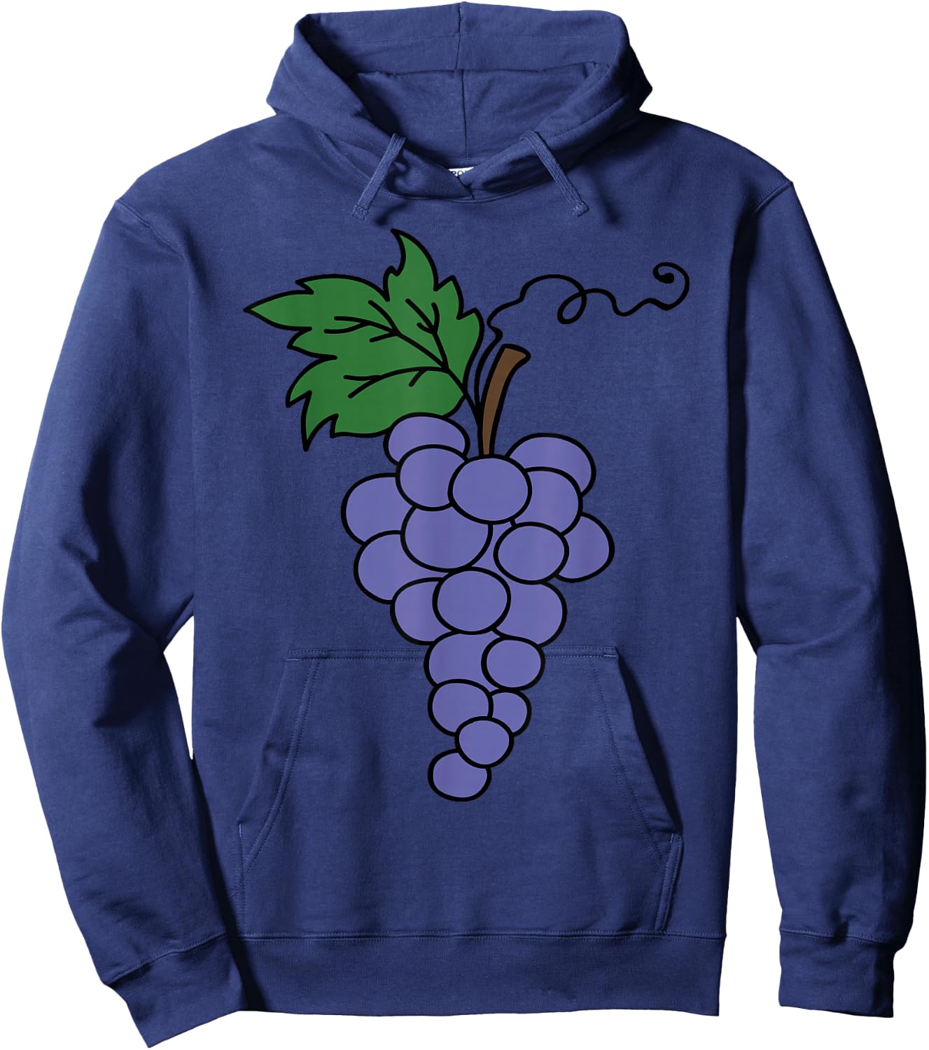 Funny Grape Matching Group Halloween Costume Hoodie - Hoodie | Navy