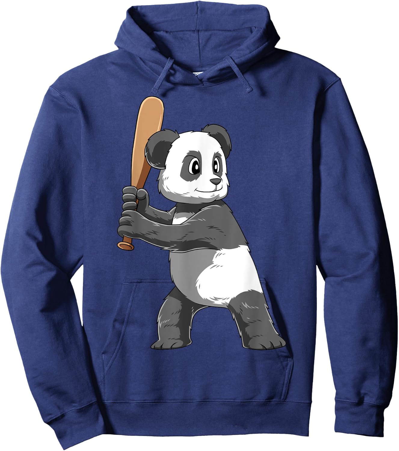 Panda Baseball Panda Playing Baseball Panda Hoodie - Hoodie | Navy