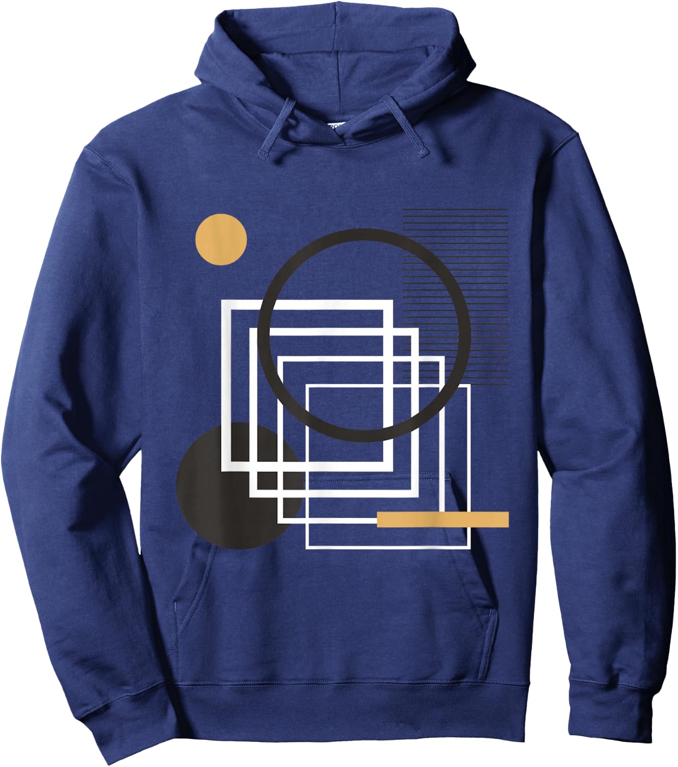 Abstract/Modern Art Design - Women Men Abstract Hoodie - Hoodie | Navy