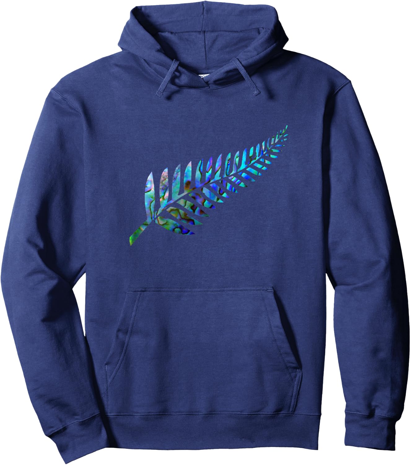 New Zealand Fern Hoodie - Hoodie | Navy